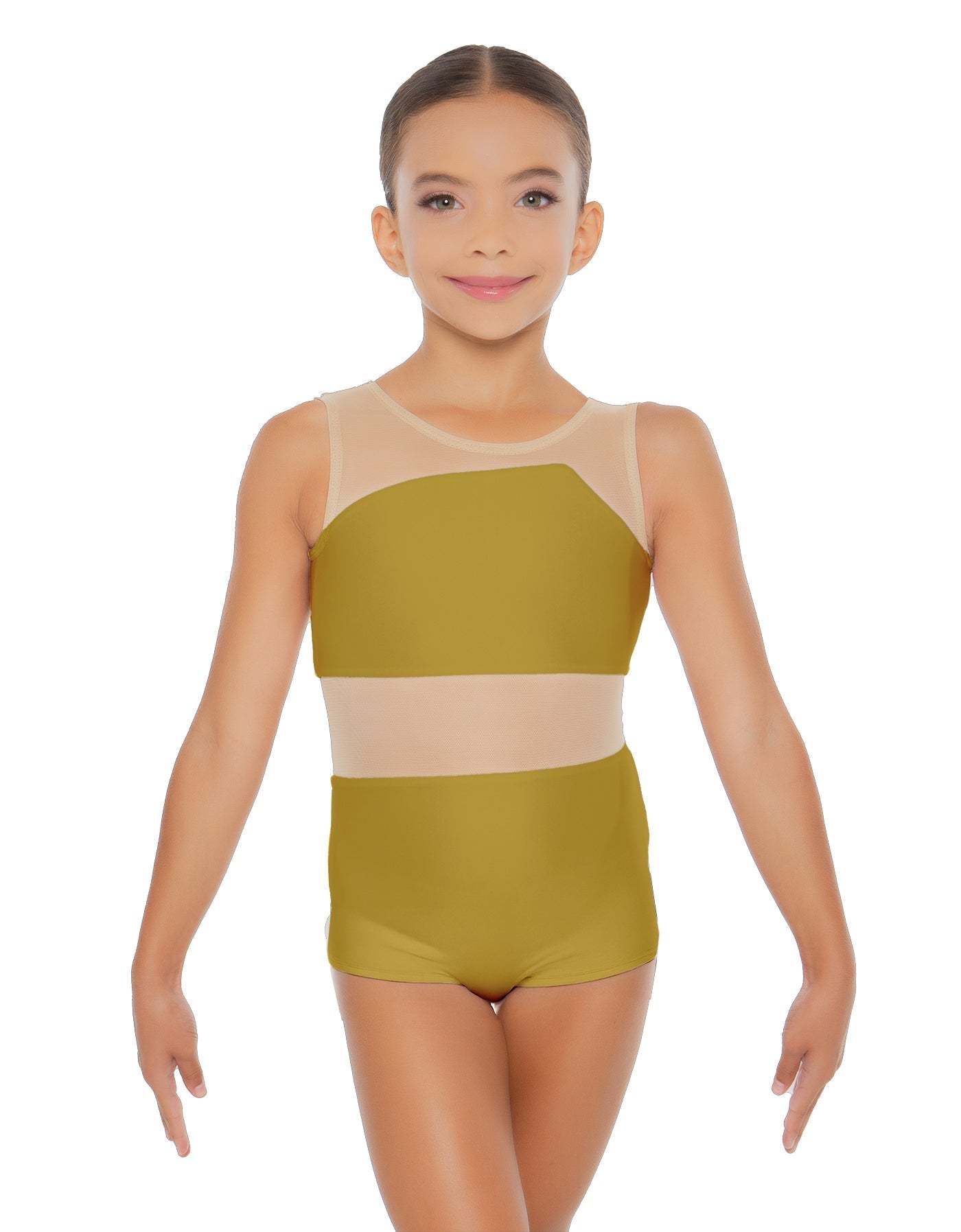 Solid Lycra Defined Biketard