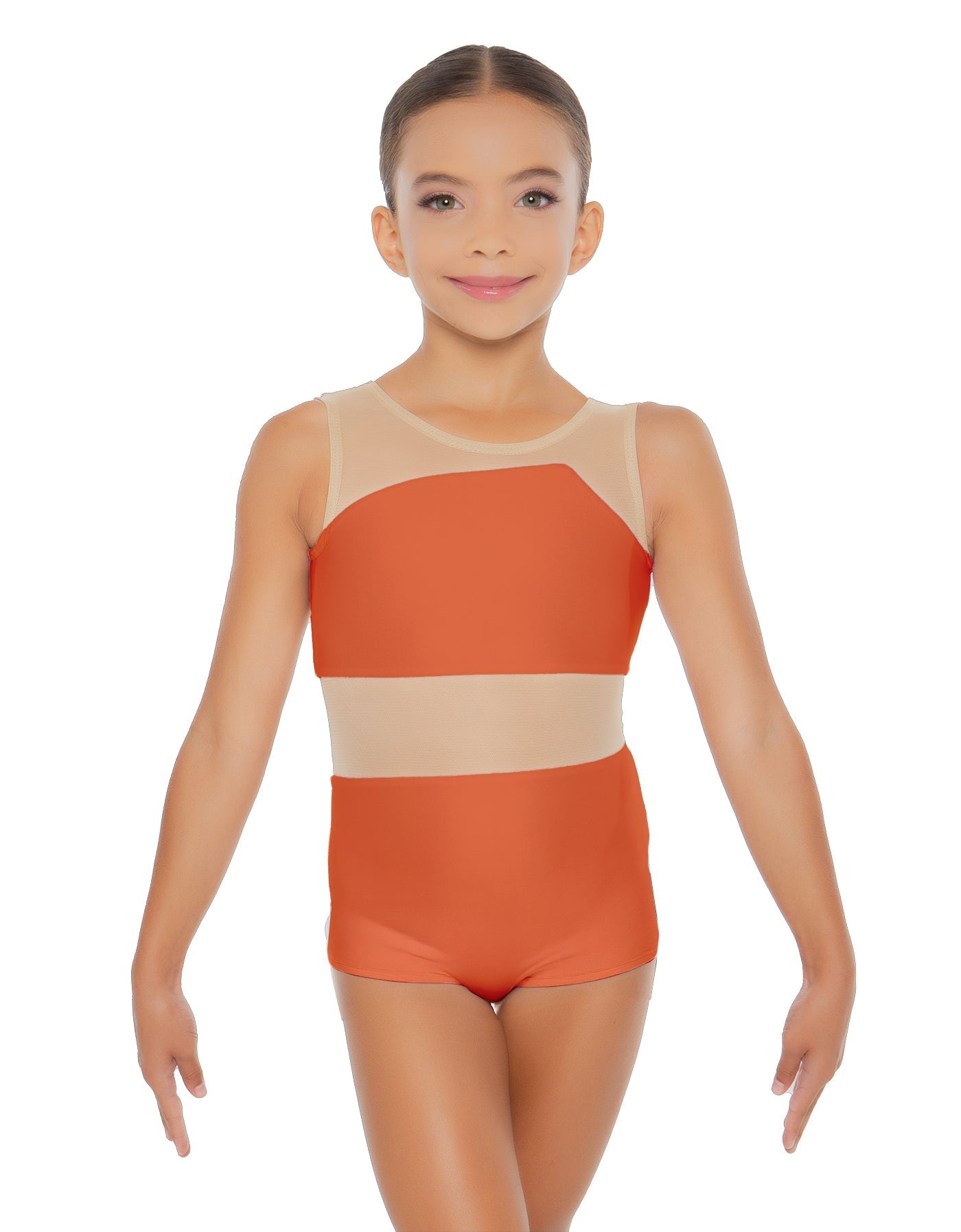 Solid Lycra Defined Biketard