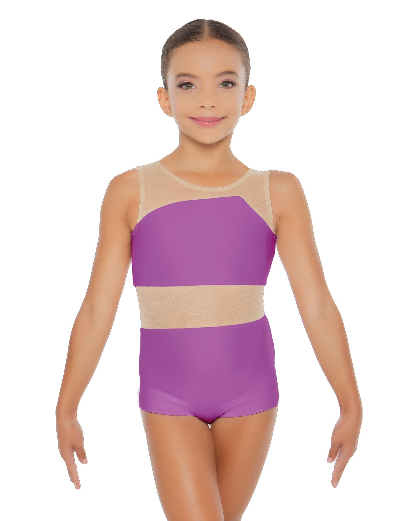 Solid Lycra Defined Biketard