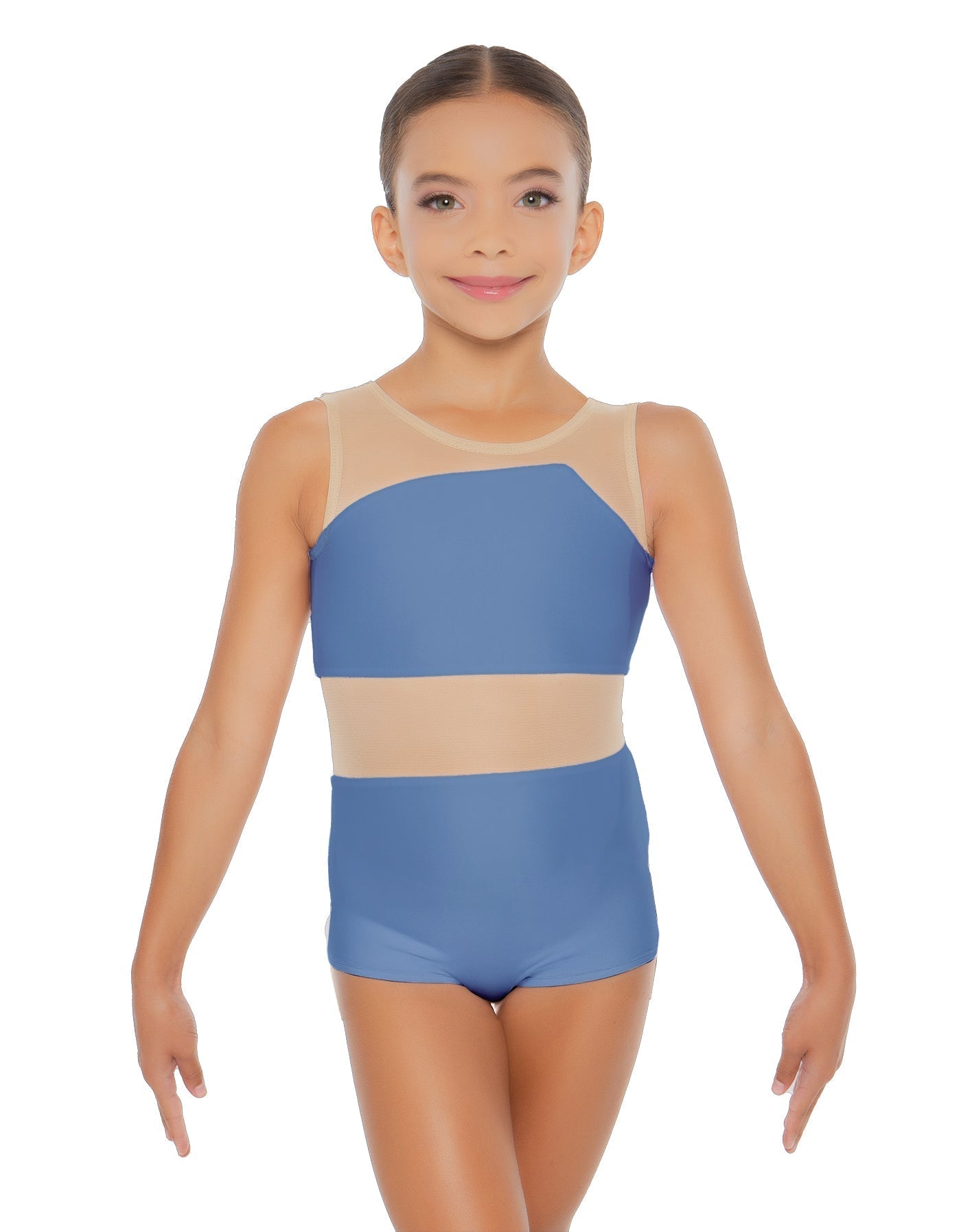 Solid Lycra Defined Biketard
