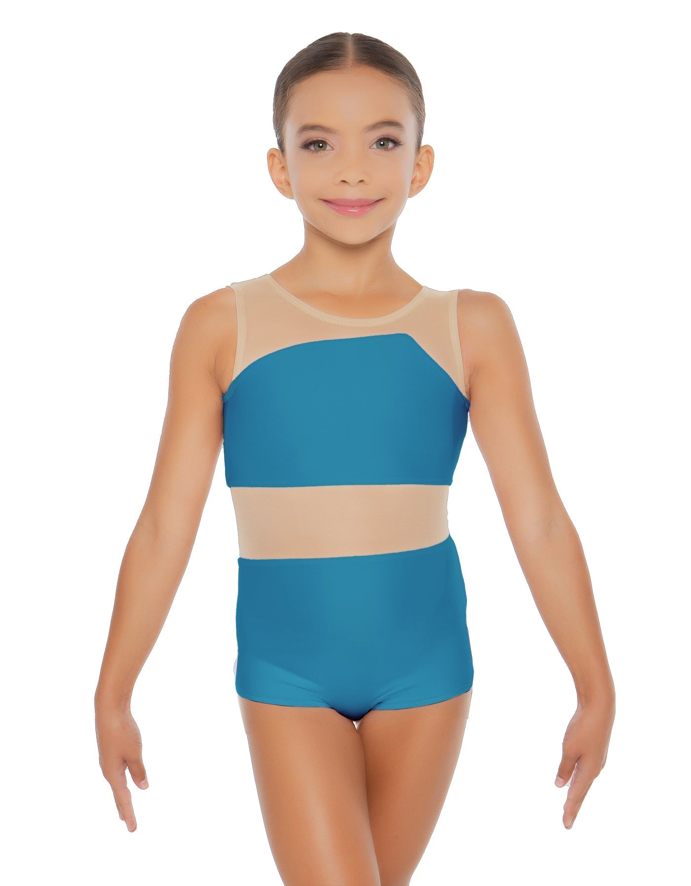 Solid Lycra Defined Biketard