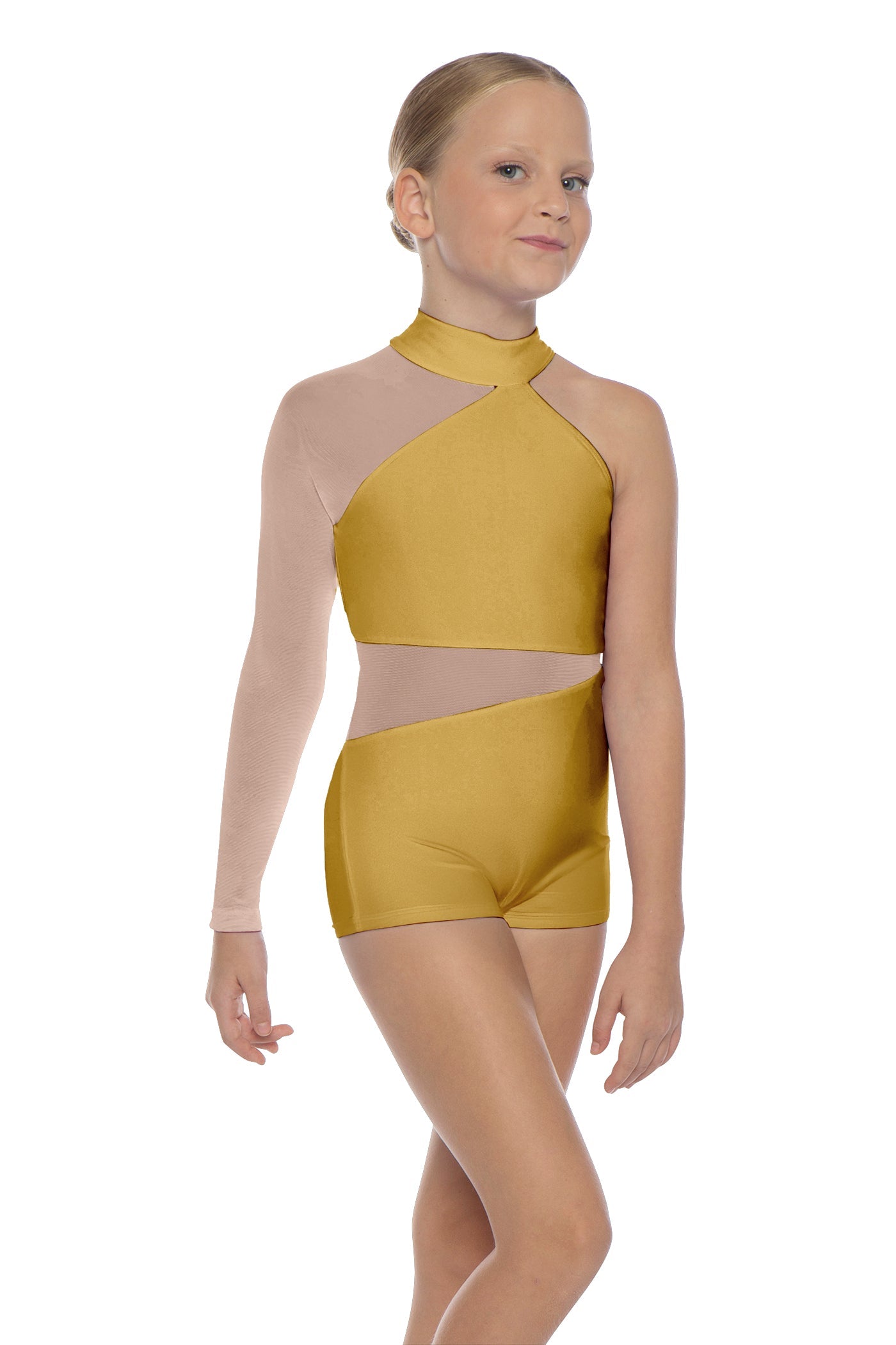Solid Lycra Voltage Biketard