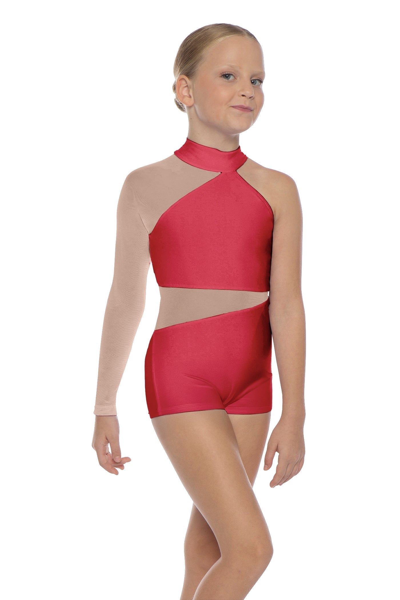 Solid Lycra Voltage Biketard