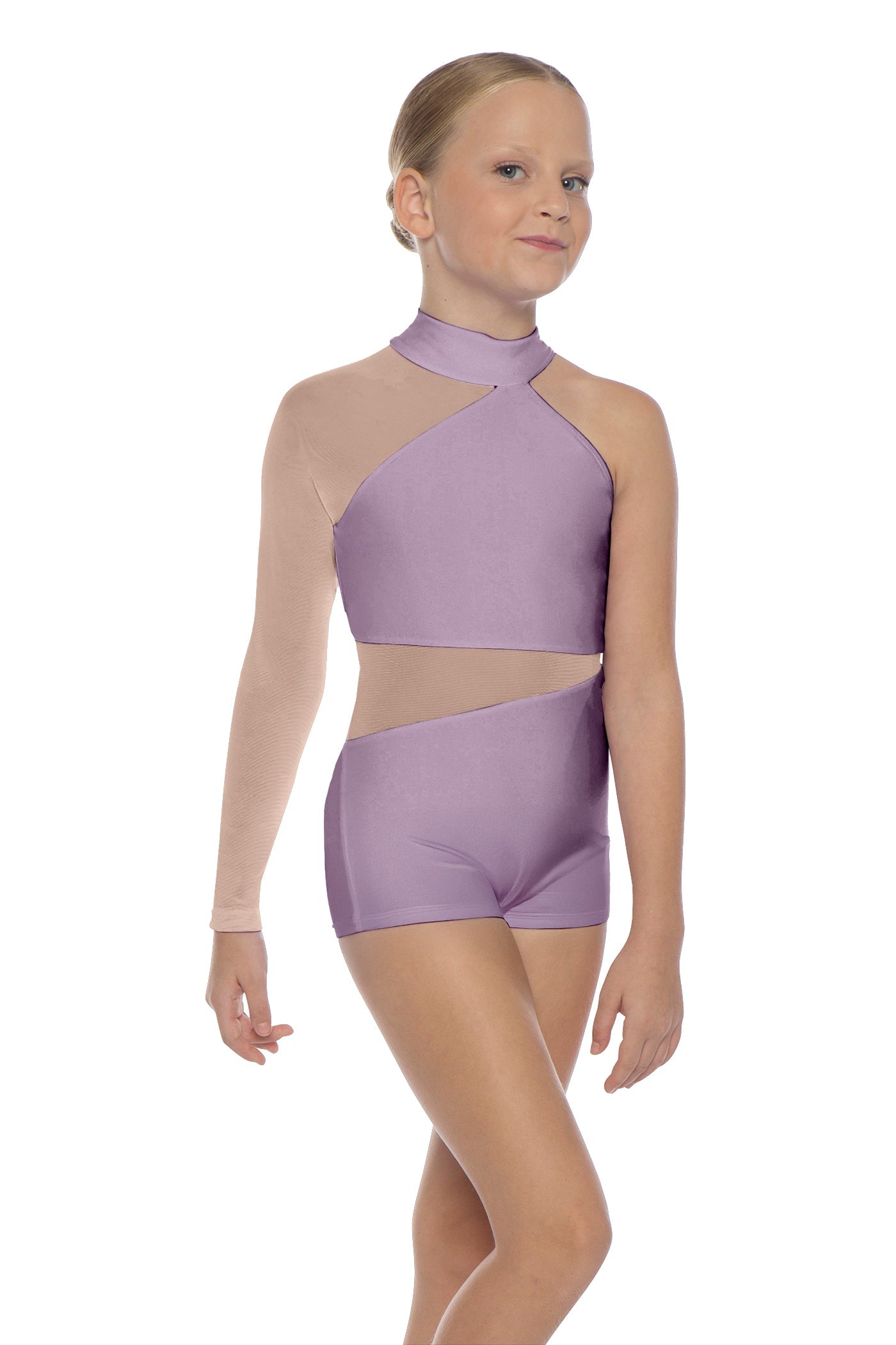 Solid Lycra Voltage Biketard