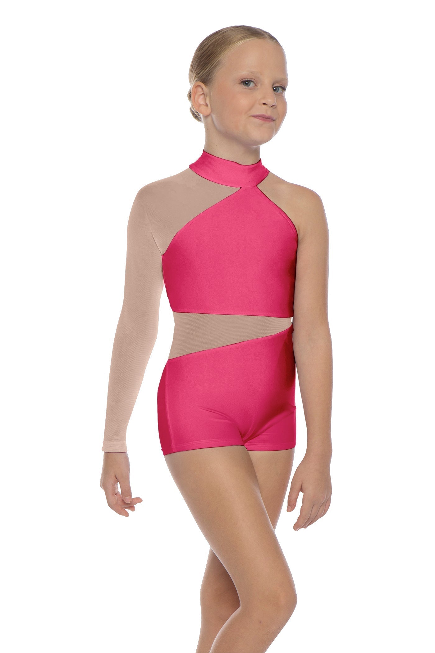 Solid Lycra Voltage Biketard