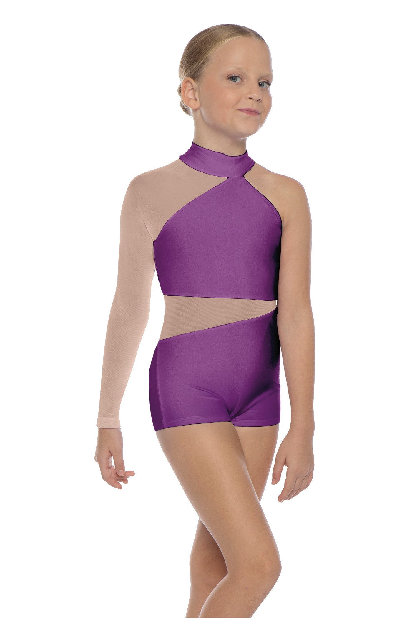 Solid Lycra Voltage Biketard