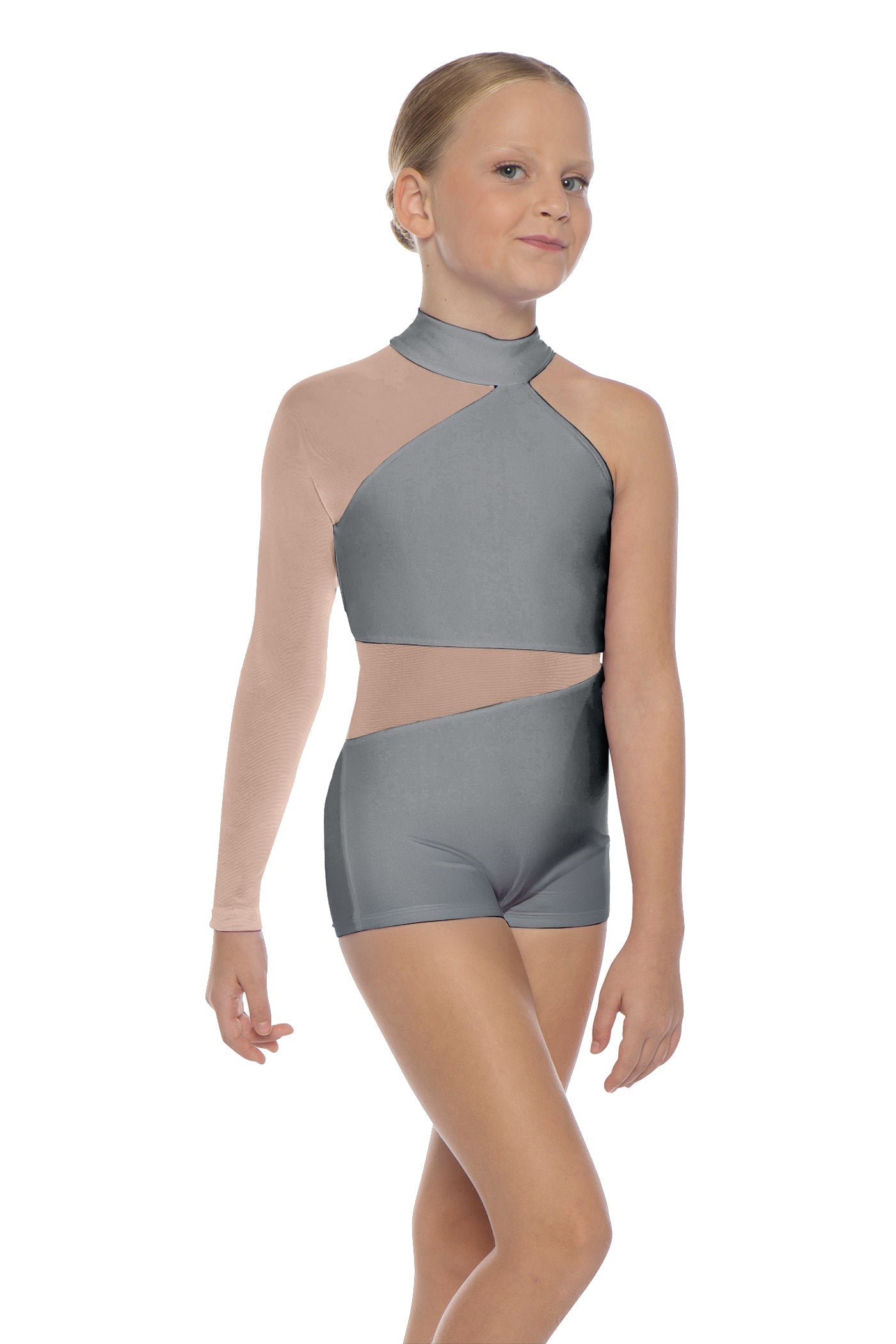 Solid Lycra Voltage Biketard