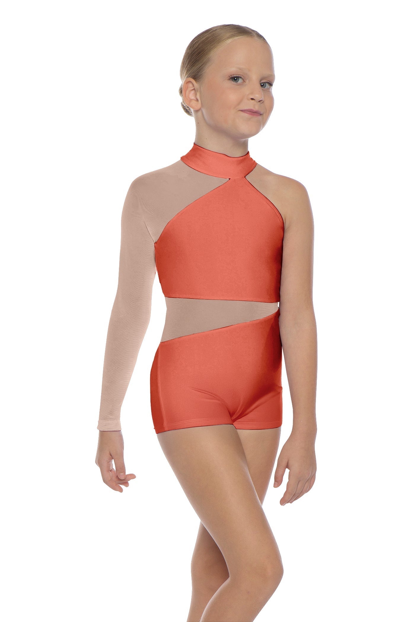 Solid Lycra Voltage Biketard