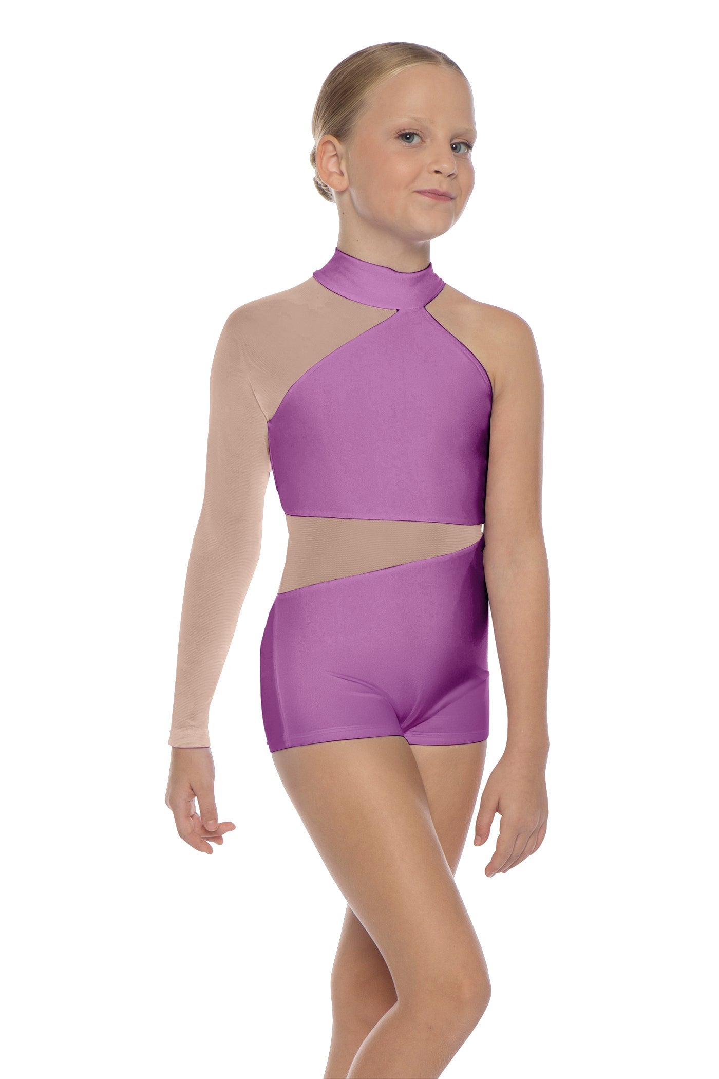 Solid Lycra Voltage Biketard