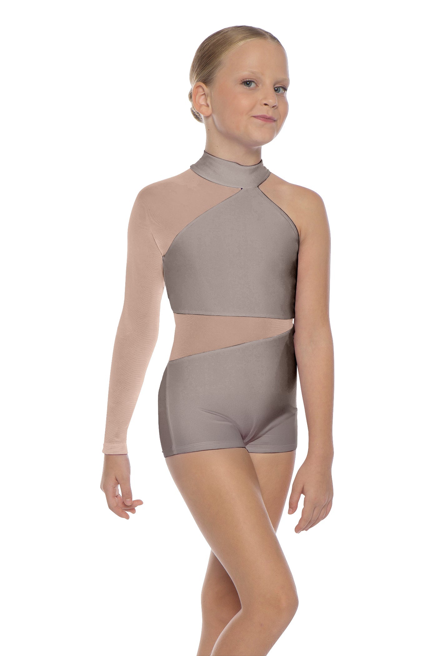 Solid Lycra Voltage Biketard