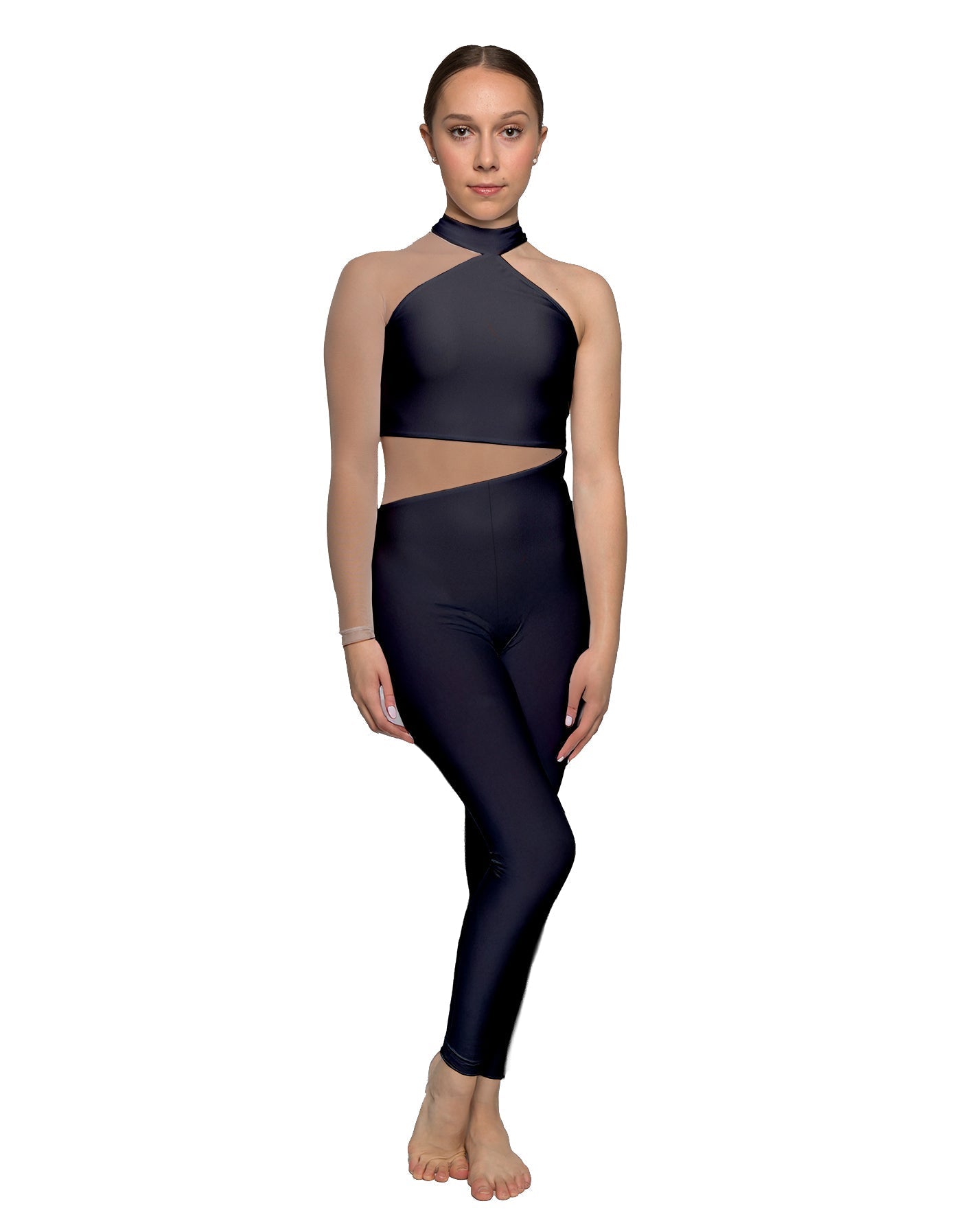 Solid Lycra Voltage Unitard