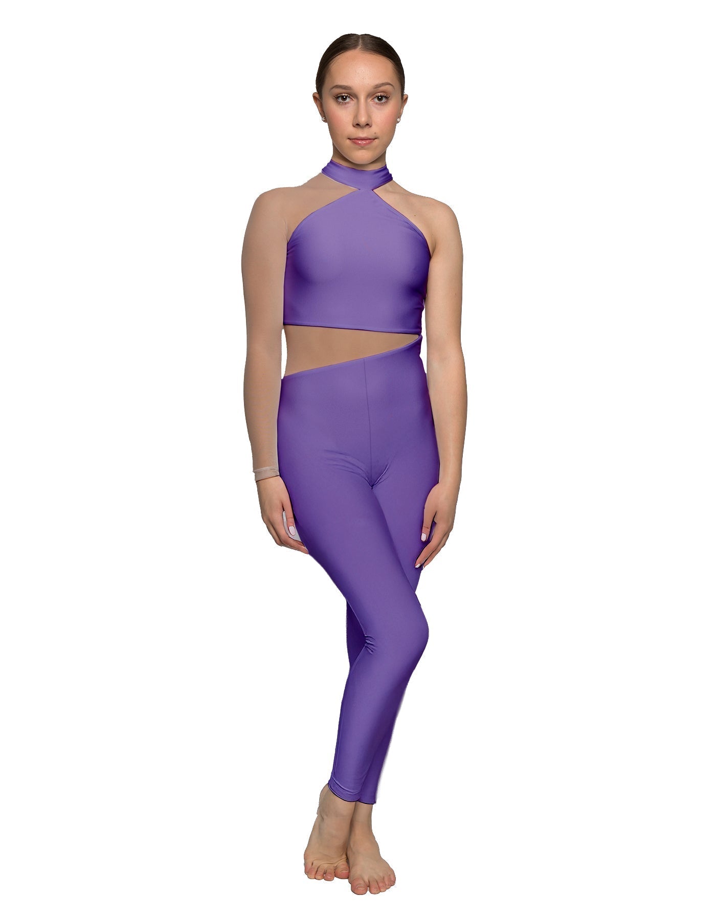 Solid Lycra Voltage Unitard