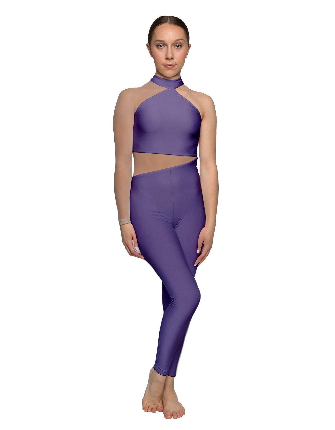 Solid Lycra Voltage Unitard