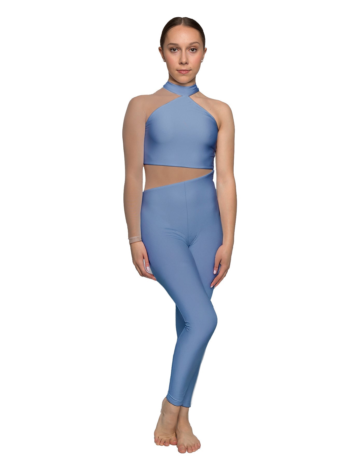 Solid Lycra Voltage Unitard