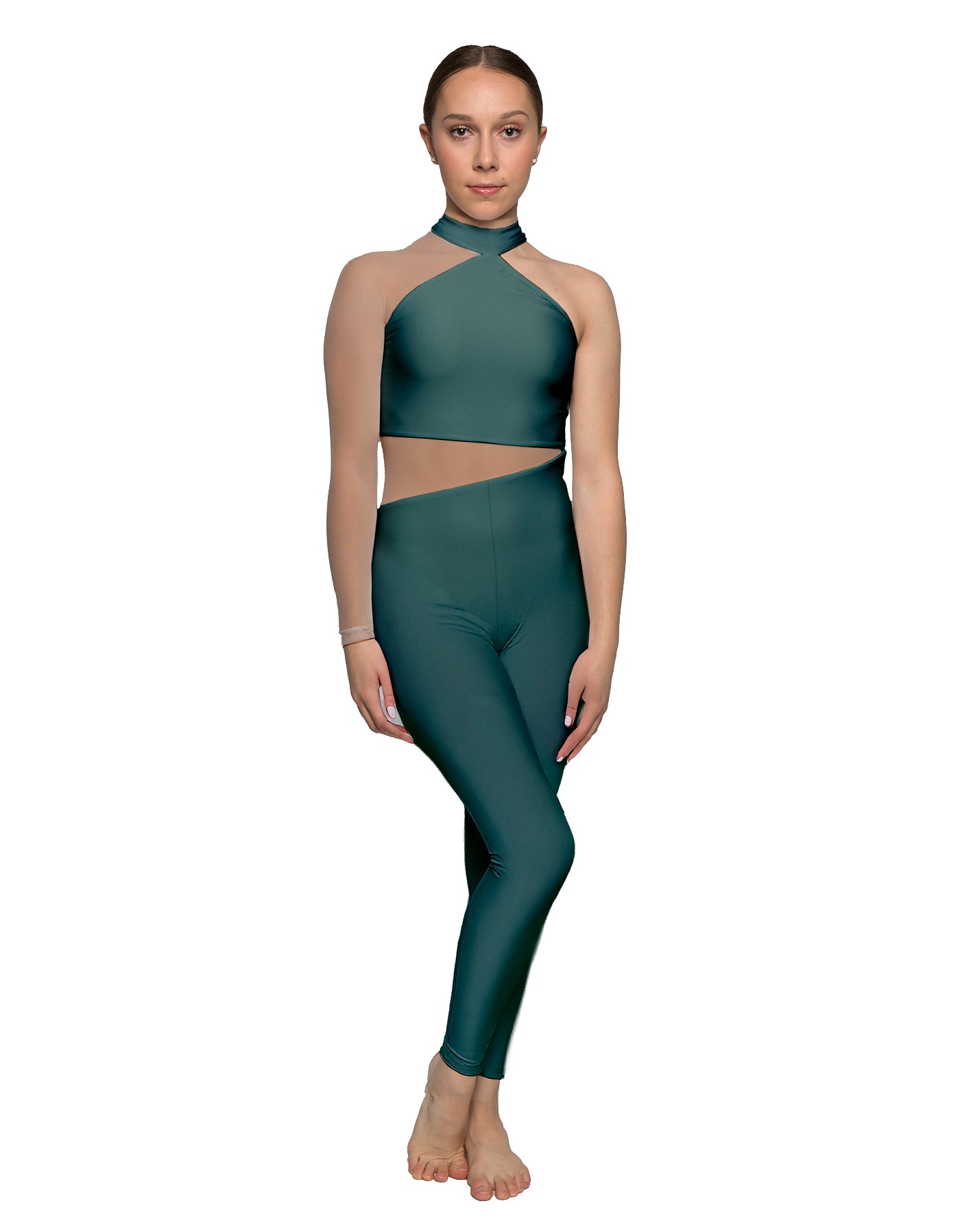 Solid Lycra Voltage Unitard