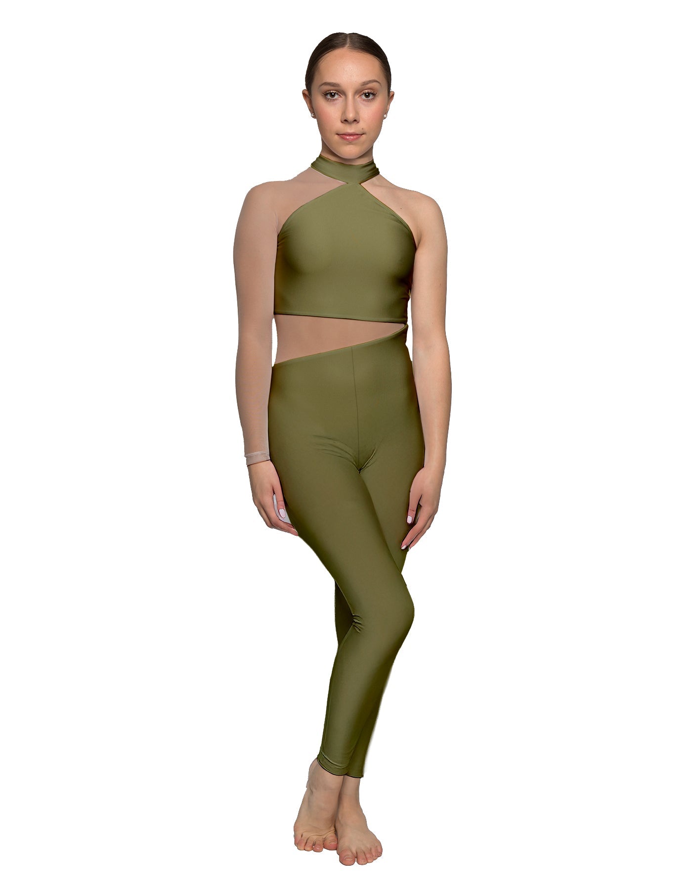 Solid Lycra Voltage Unitard