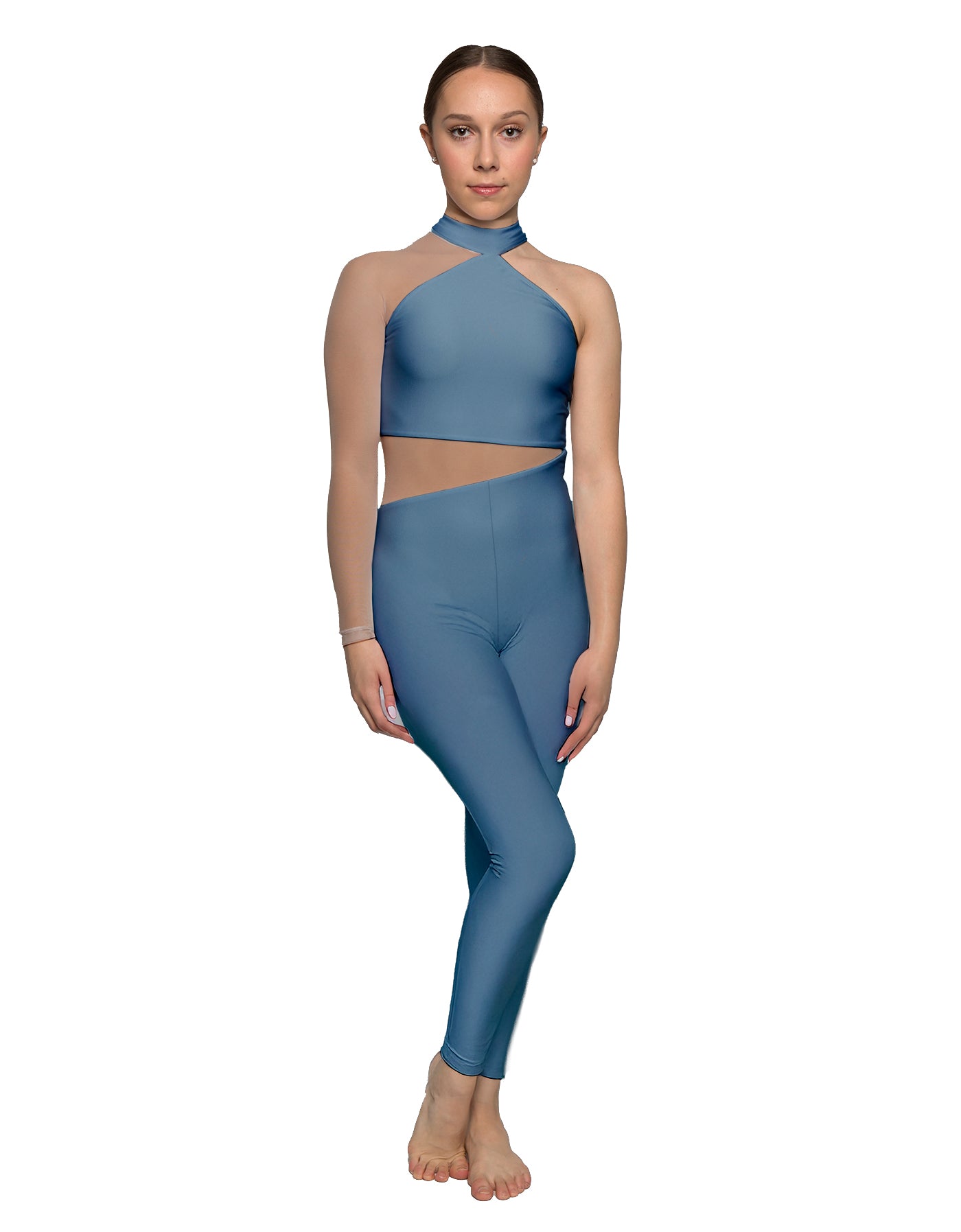 Solid Lycra Voltage Unitard