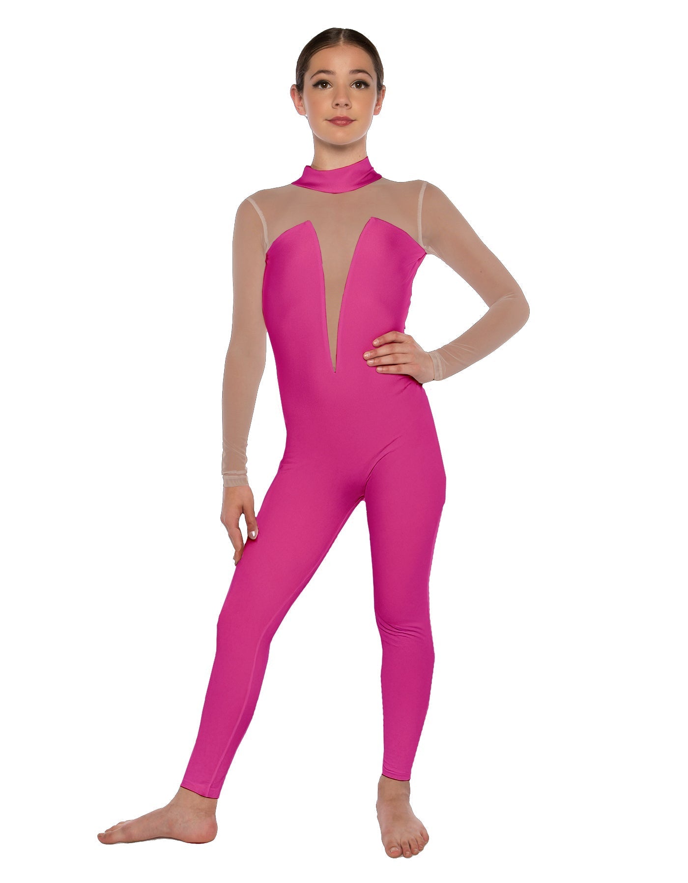 Solid Lycra Elude Unitard