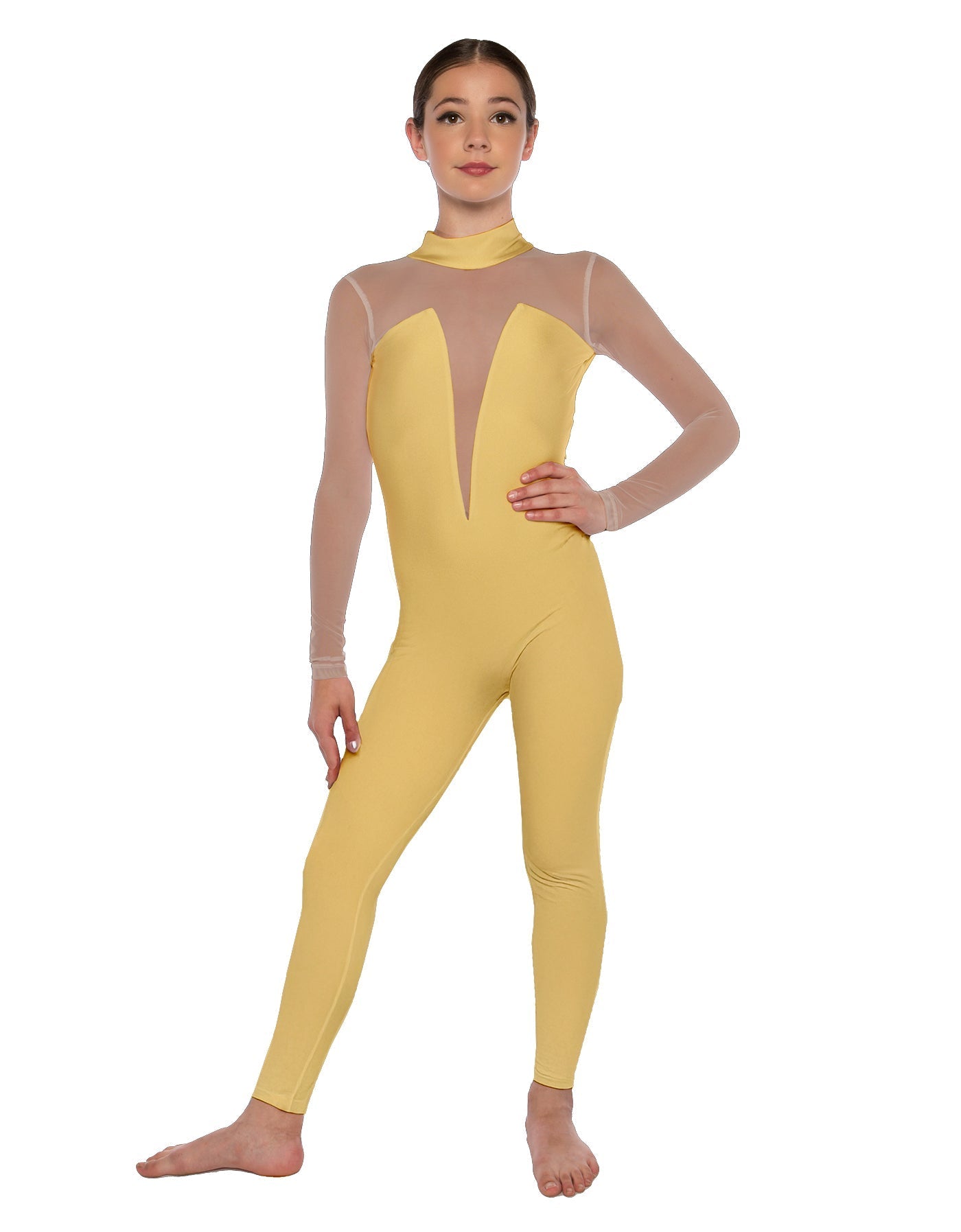 Solid Lycra Elude Unitard