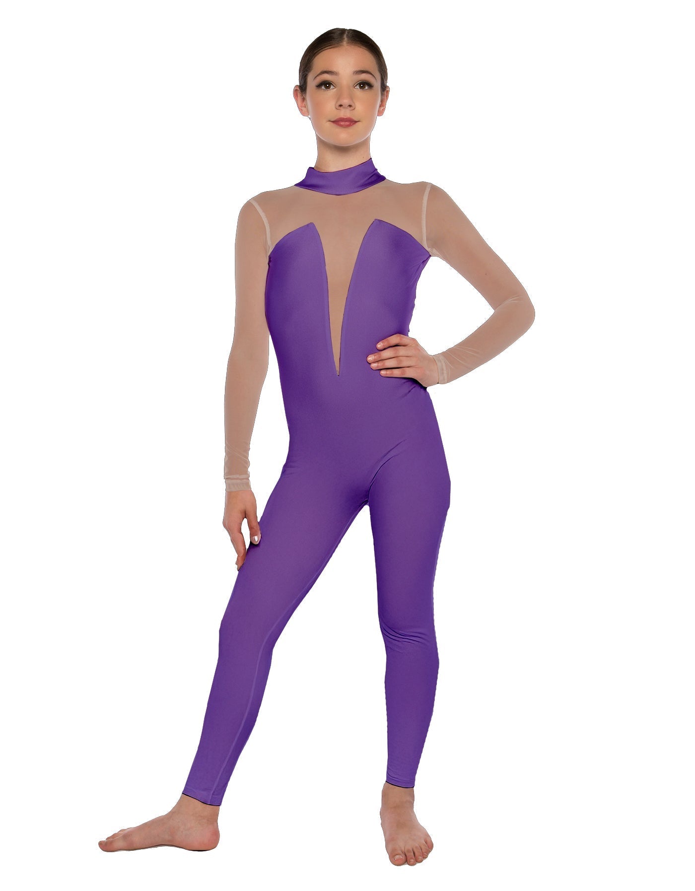 Solid Lycra Elude Unitard