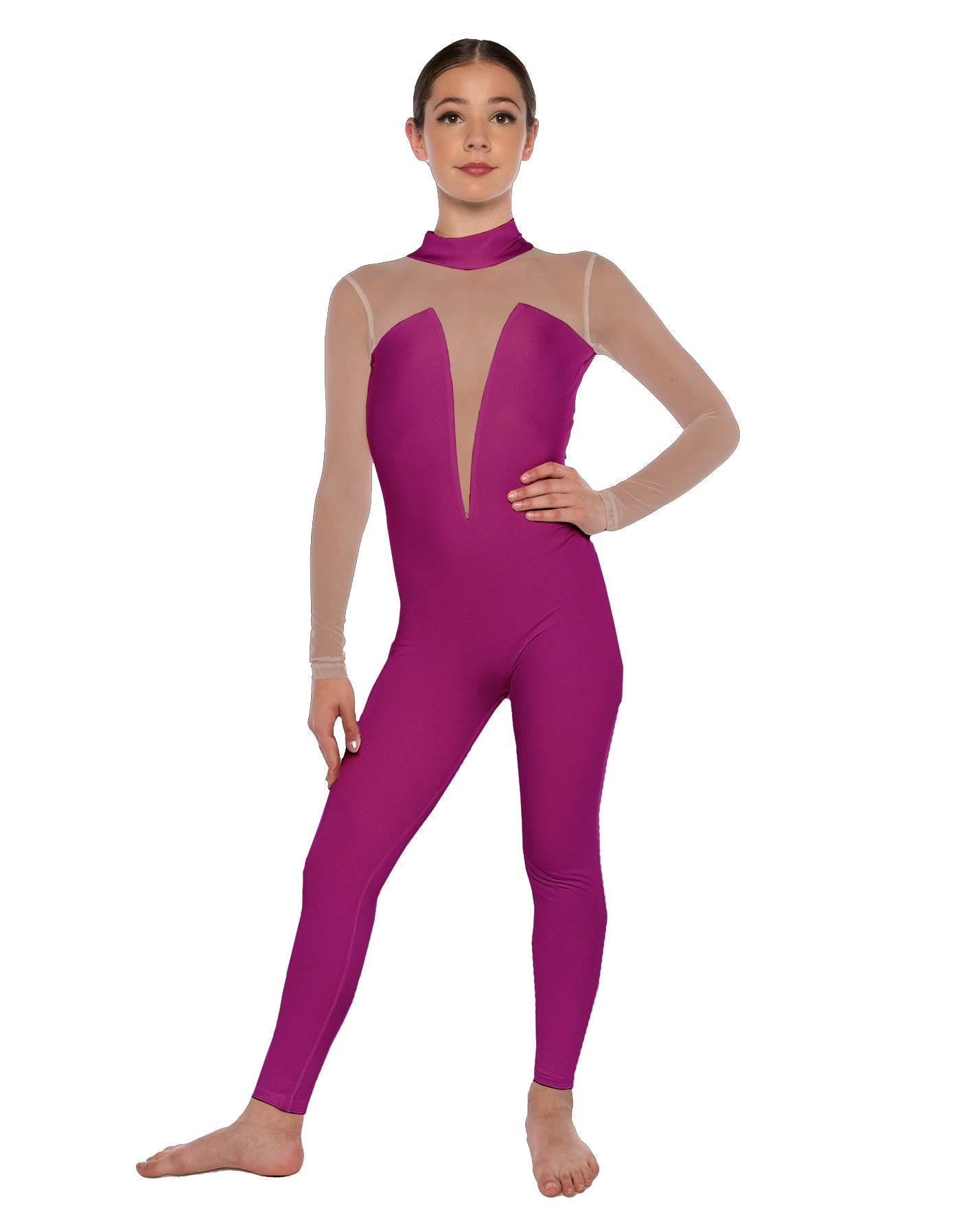 Solid Lycra Elude Unitard
