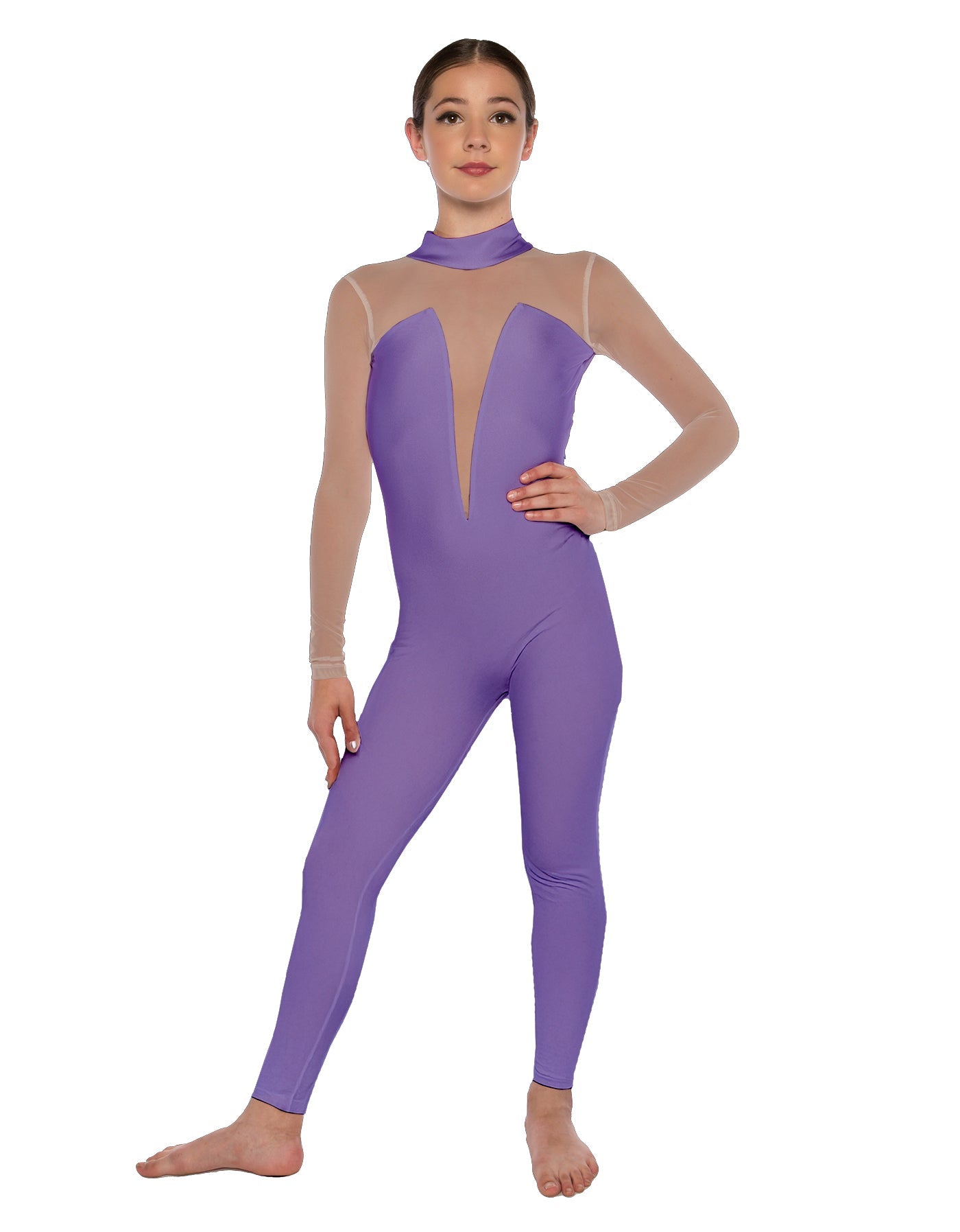 Solid Lycra Elude Unitard