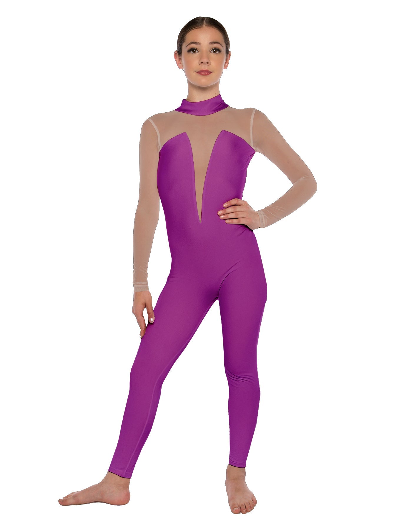 Solid Lycra Elude Unitard