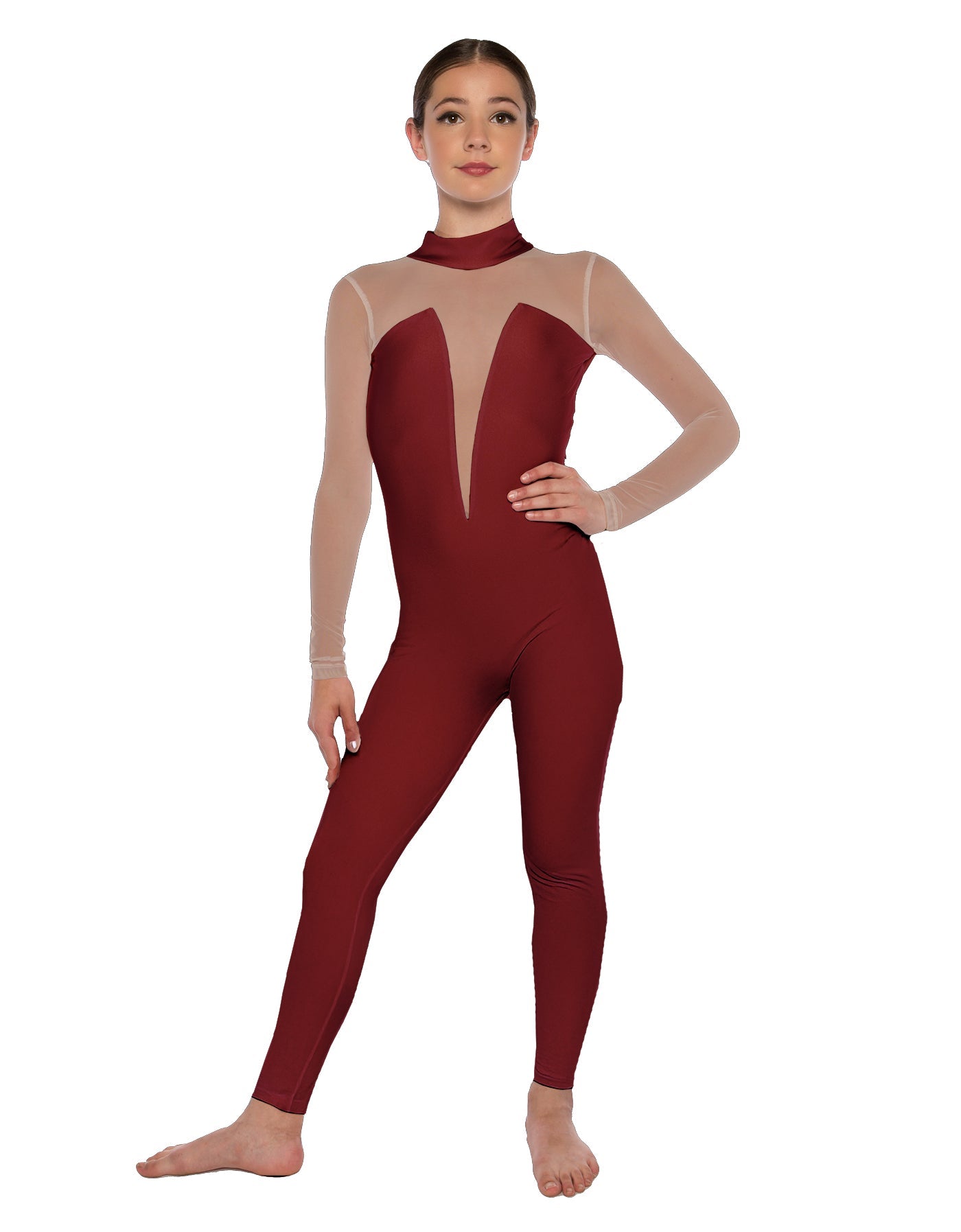 Solid Lycra Elude Unitard