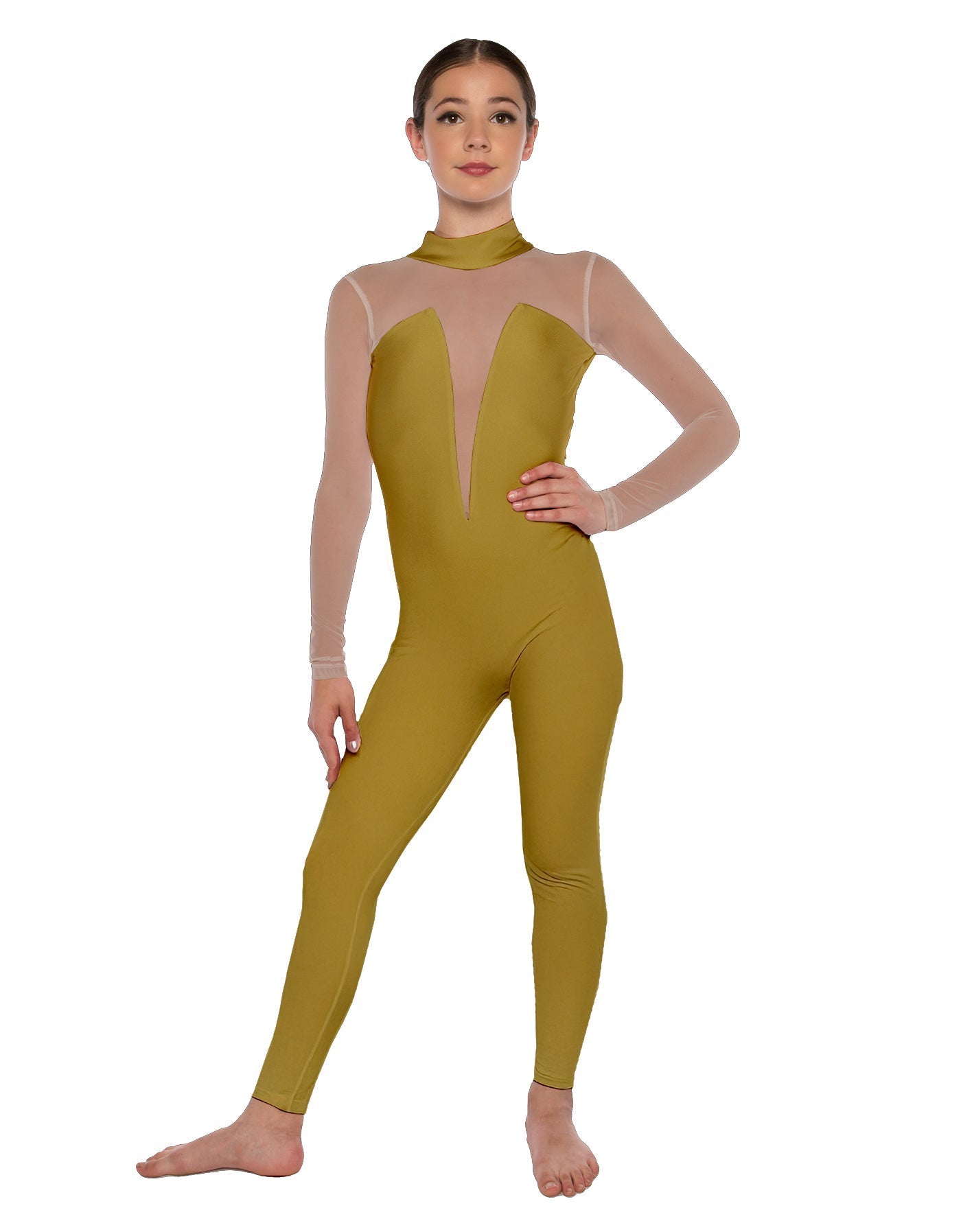 Solid Lycra Elude Unitard