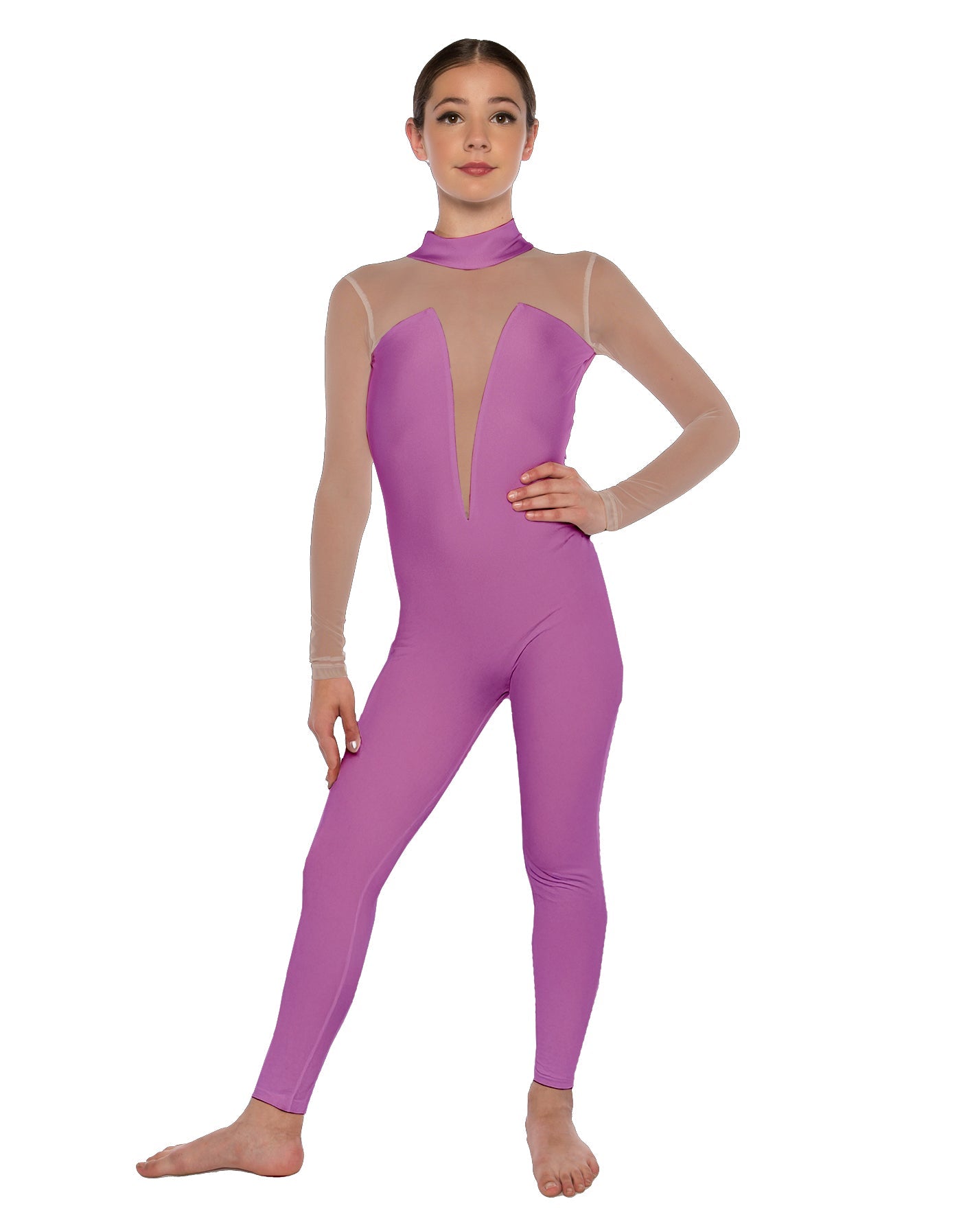 Solid Lycra Elude Unitard