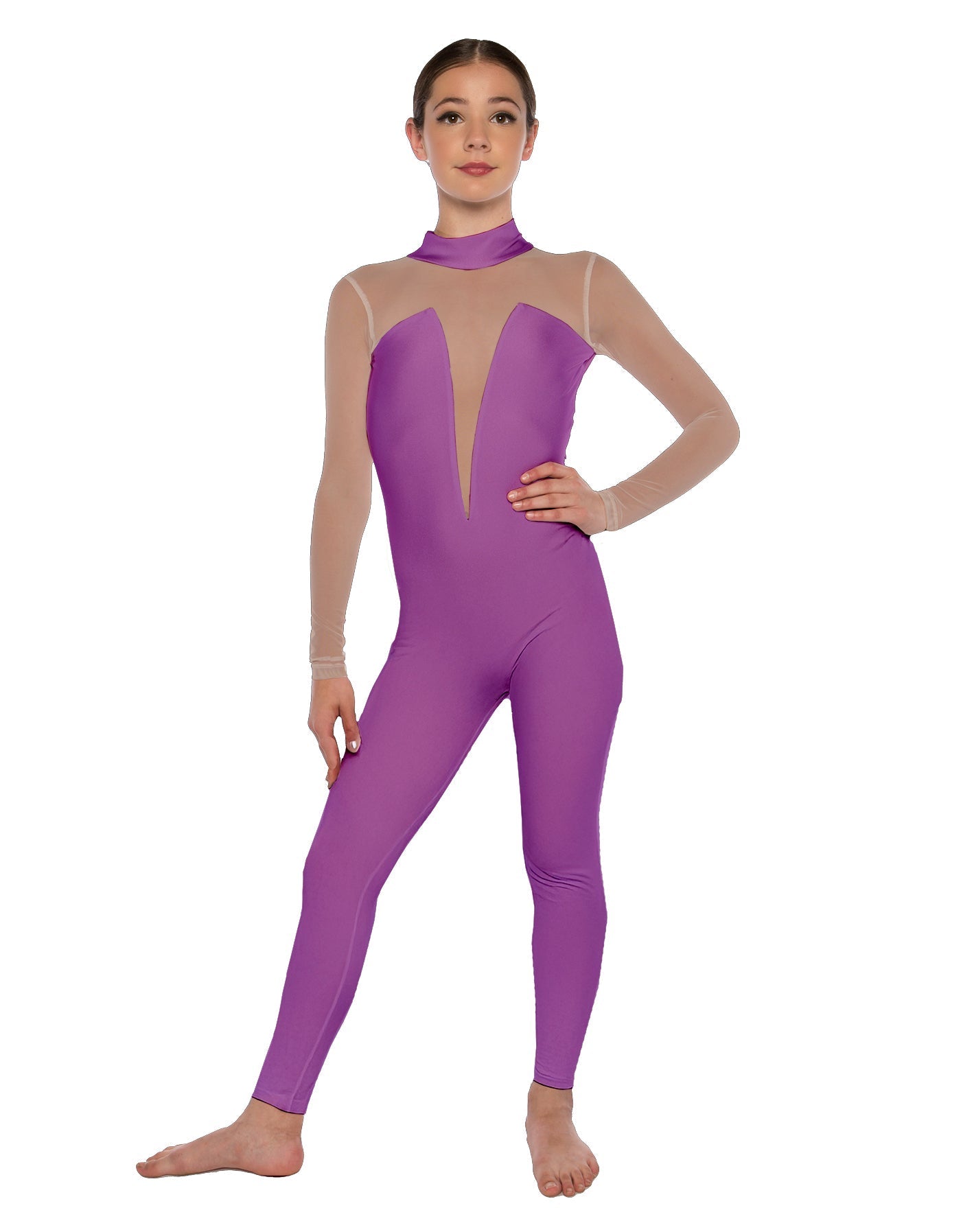 Solid Lycra Elude Unitard