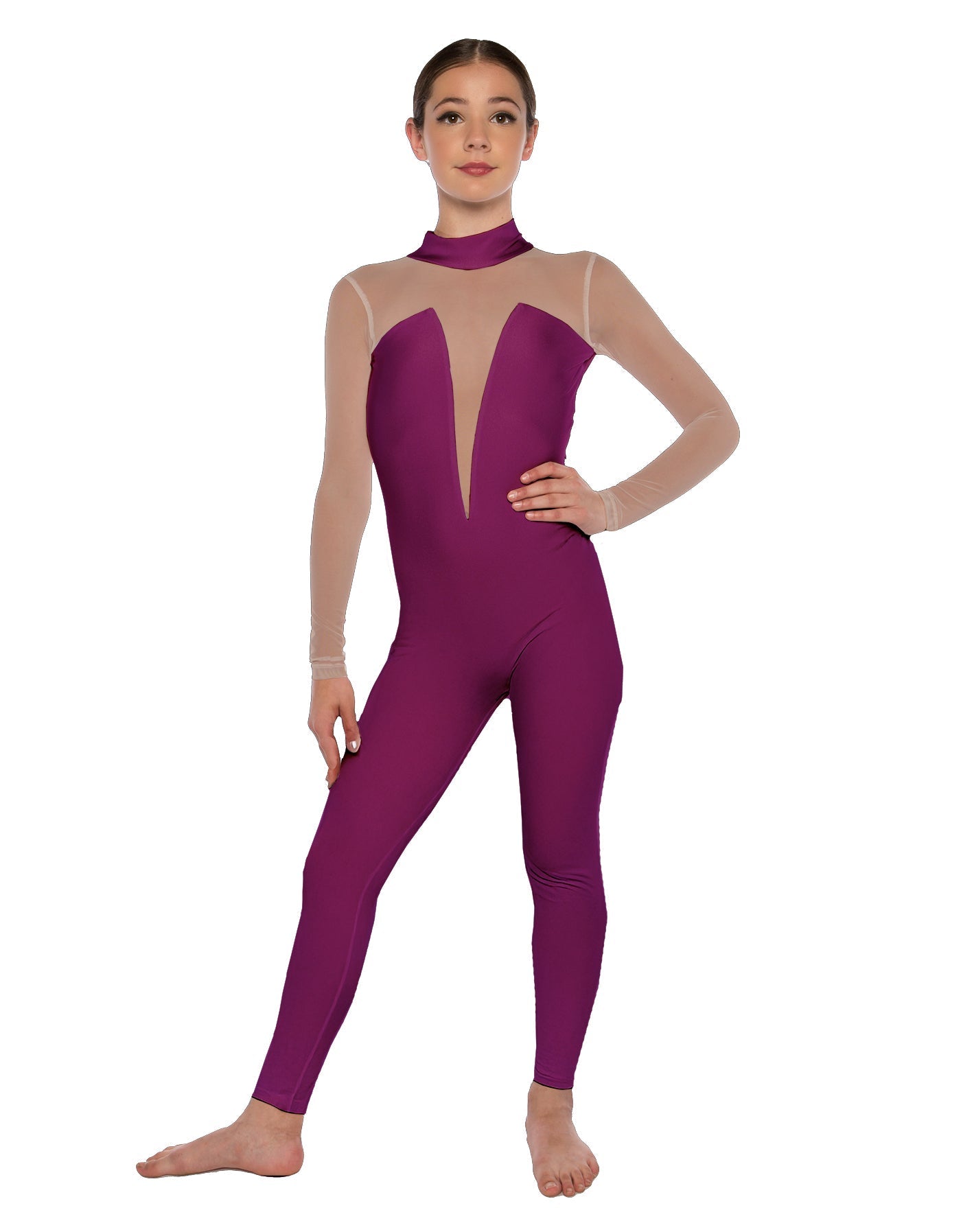 Solid Lycra Elude Unitard
