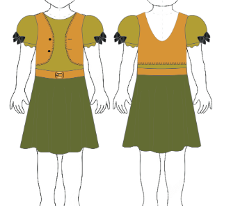 Custom Maurice Puff Sleeve Leotard