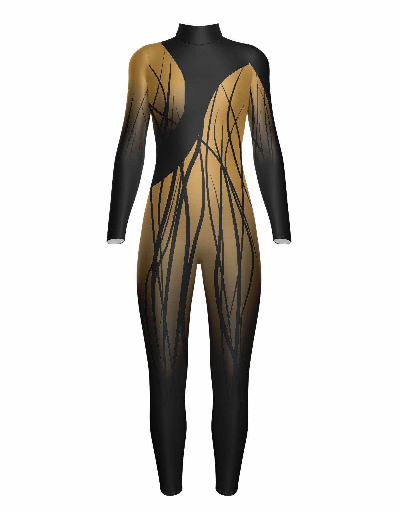 Nightmare LS Tneck Unitard