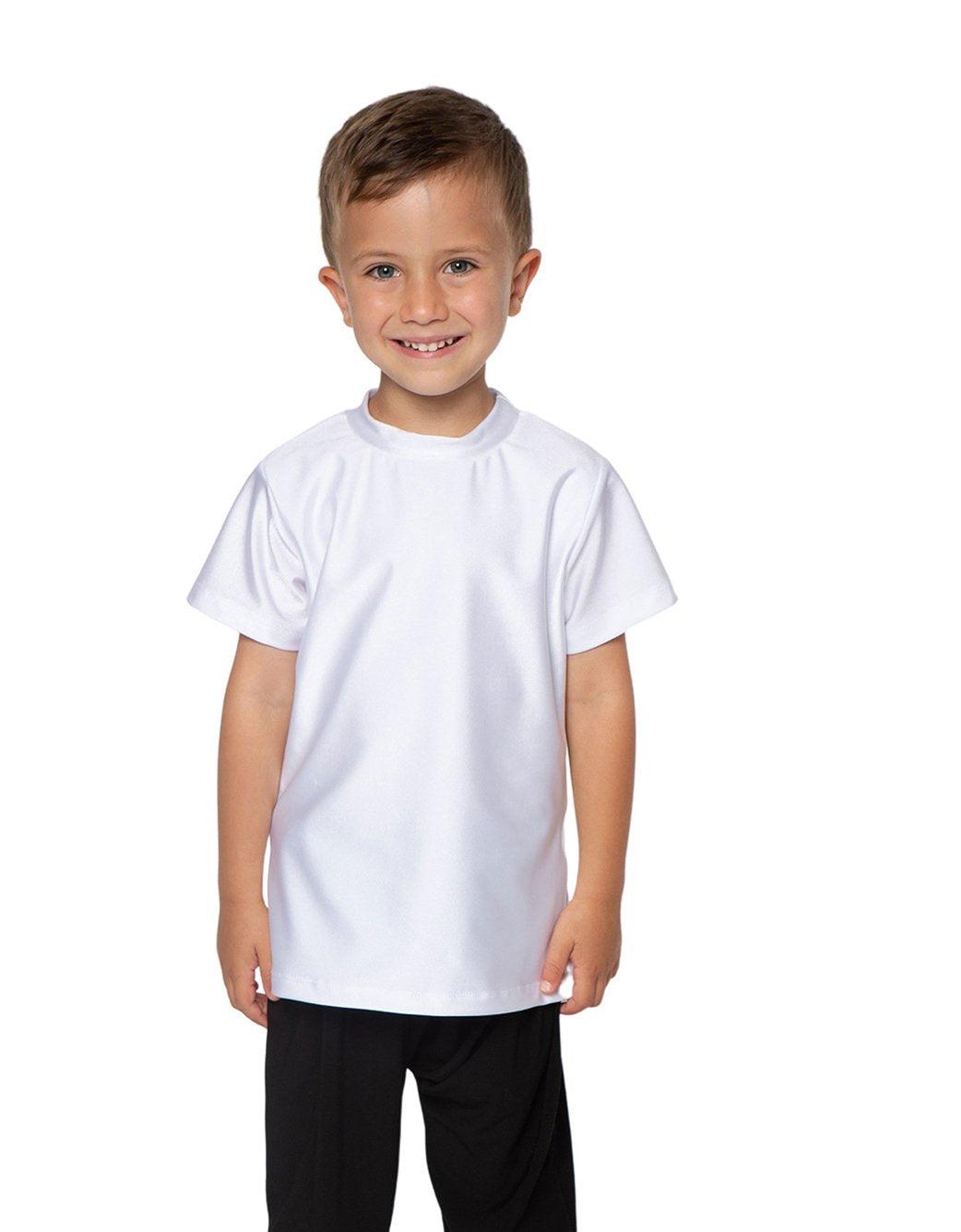Solid Lycra Boys Shirt