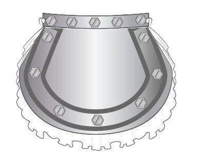 Tin Man Pettibustle with Top Skirt