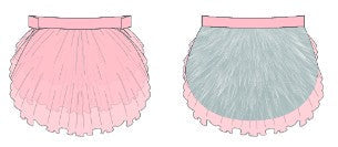 Mouse Pettibustle with Top Skirt