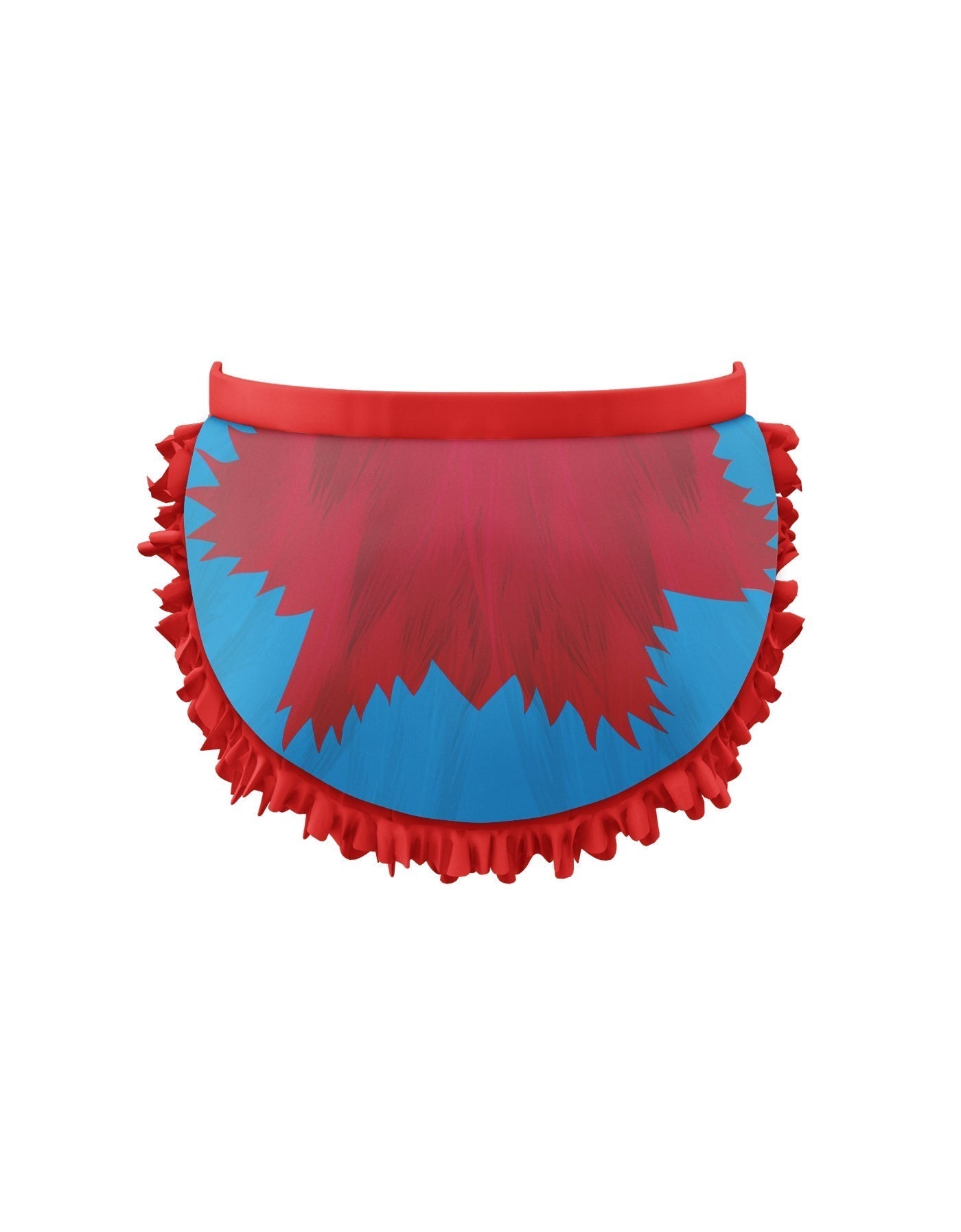 Parrot Pettibustle with Top Skirt