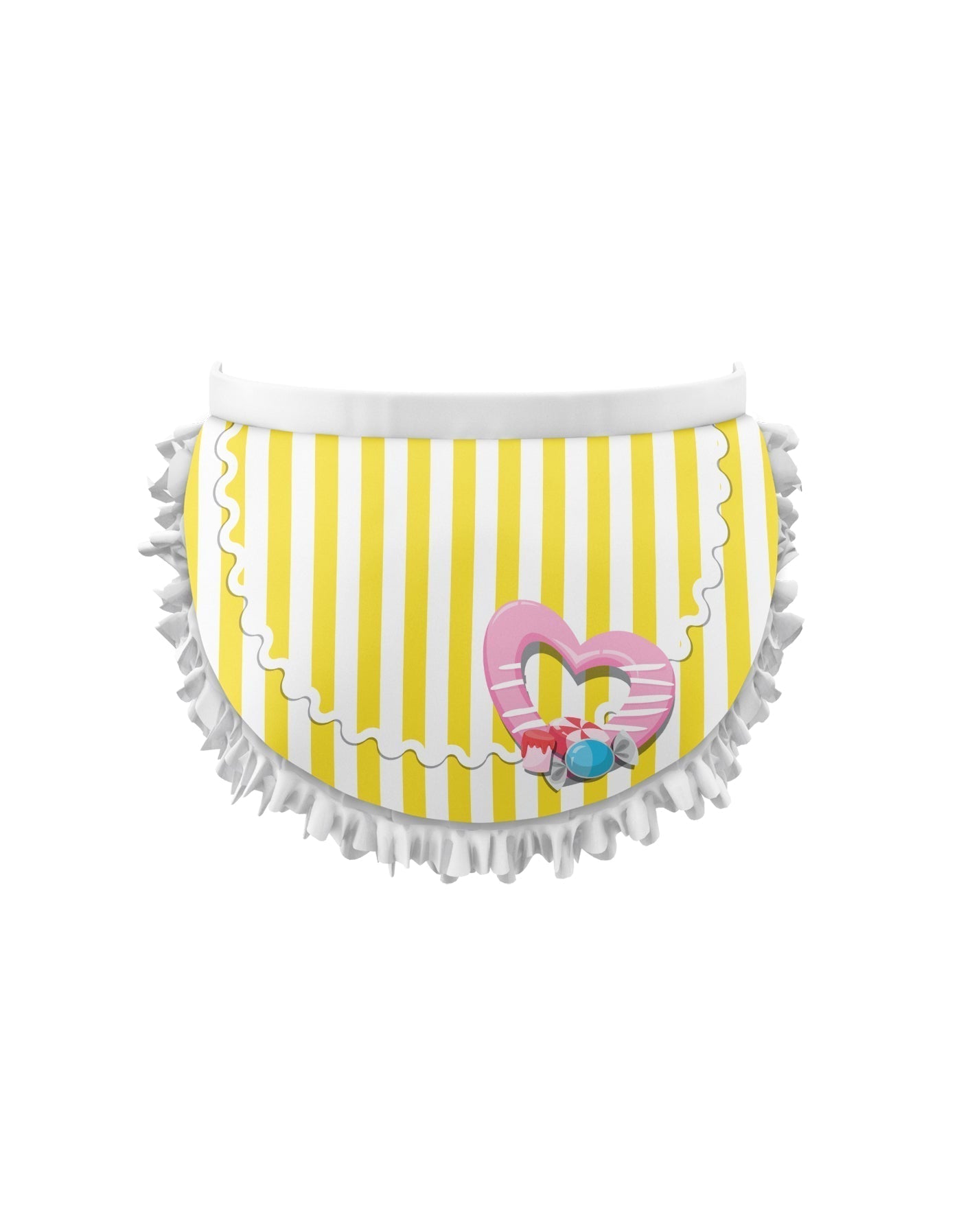 Candy Stripes Pettibustle with Top Skirt