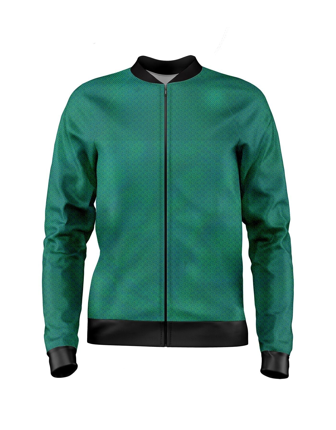 Solid Hologram Jockey Jacket
