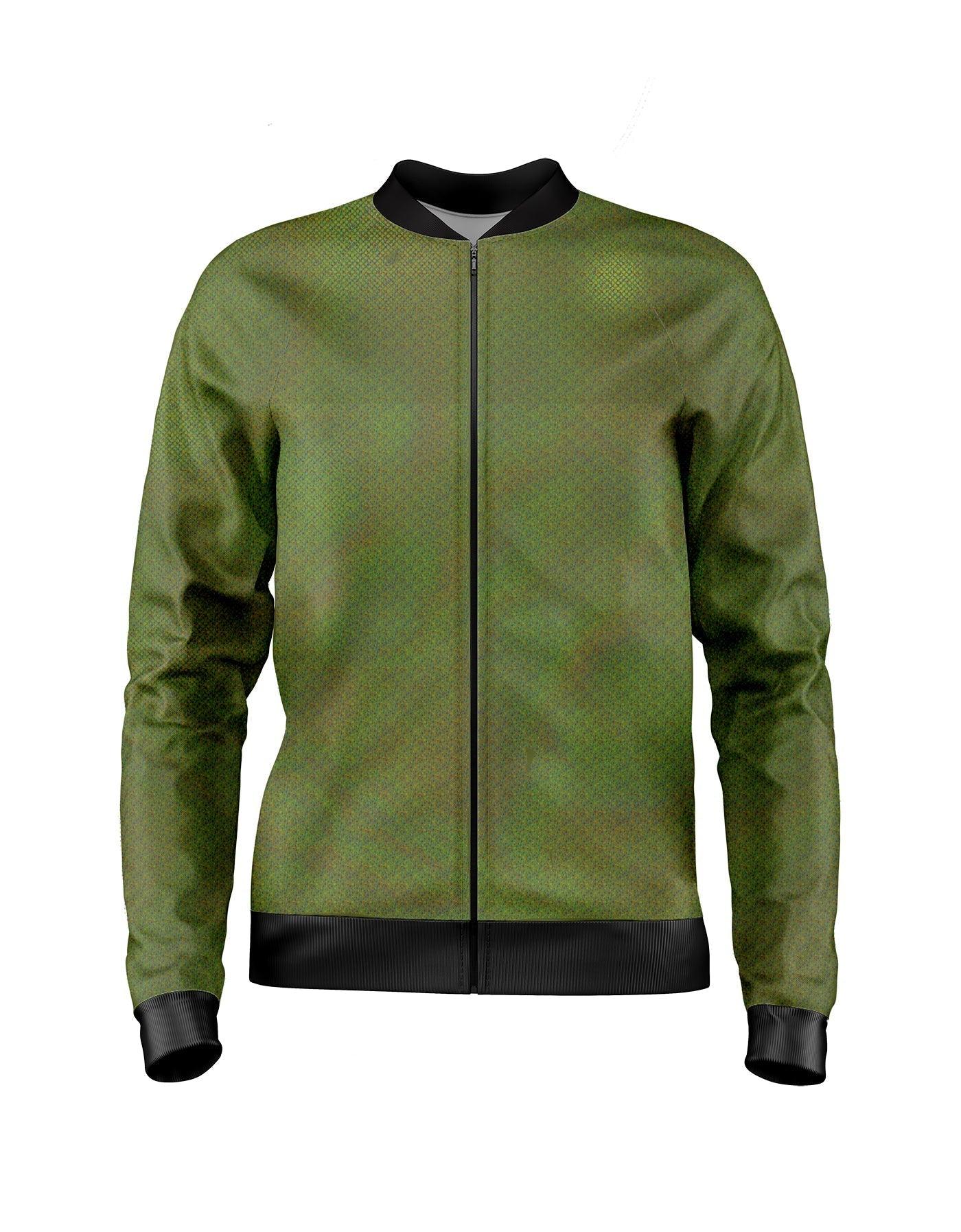 Solid Hologram Jockey Jacket