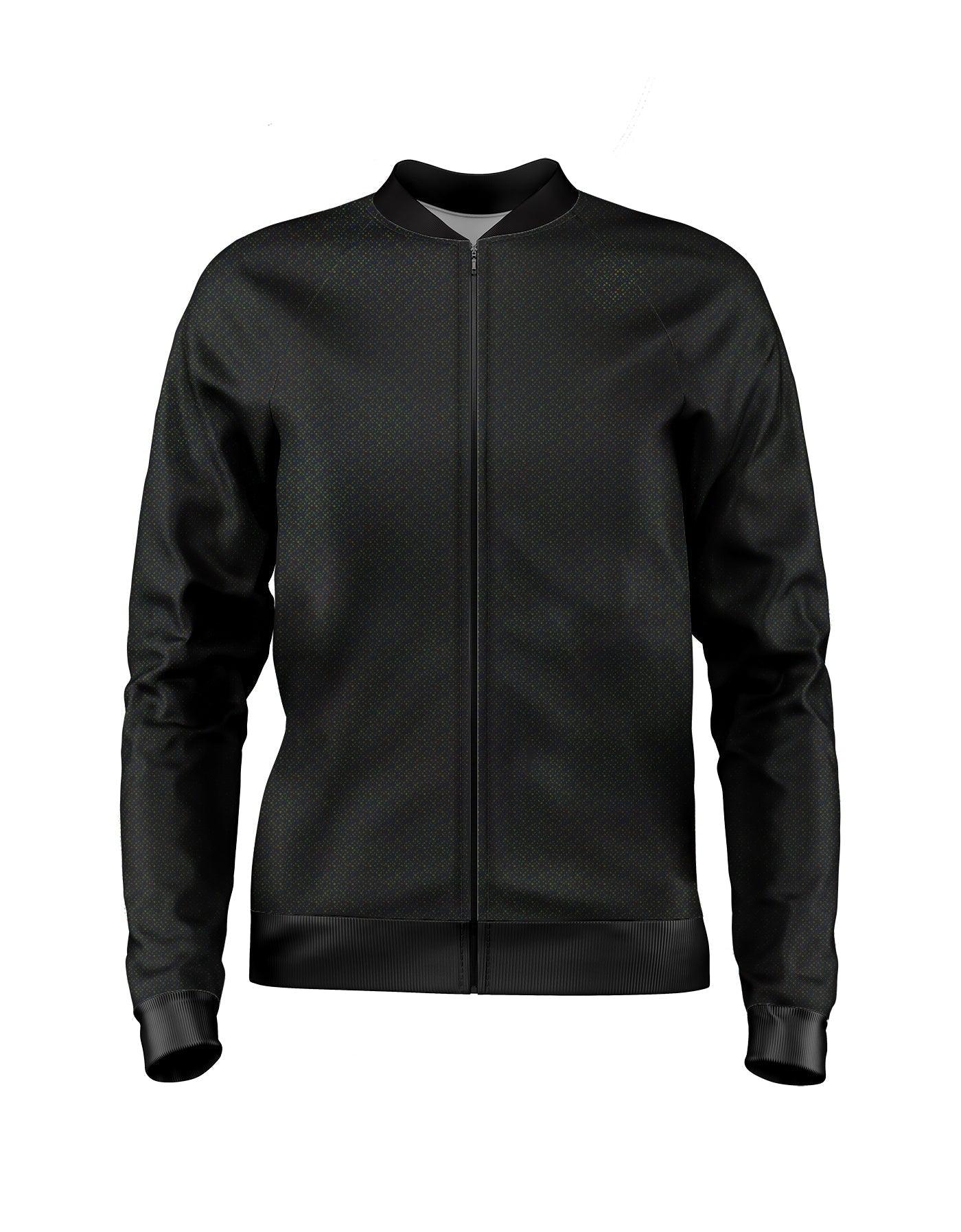Solid Hologram Jockey Jacket