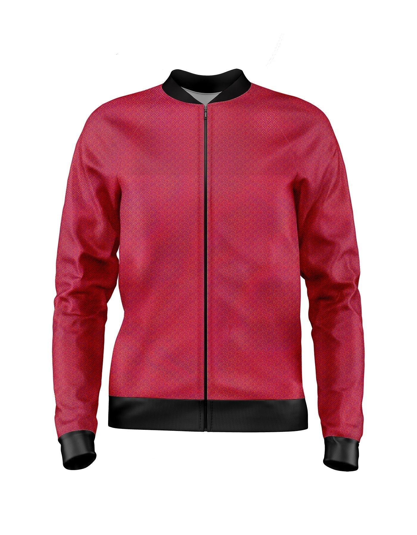 Solid Hologram Jockey Jacket