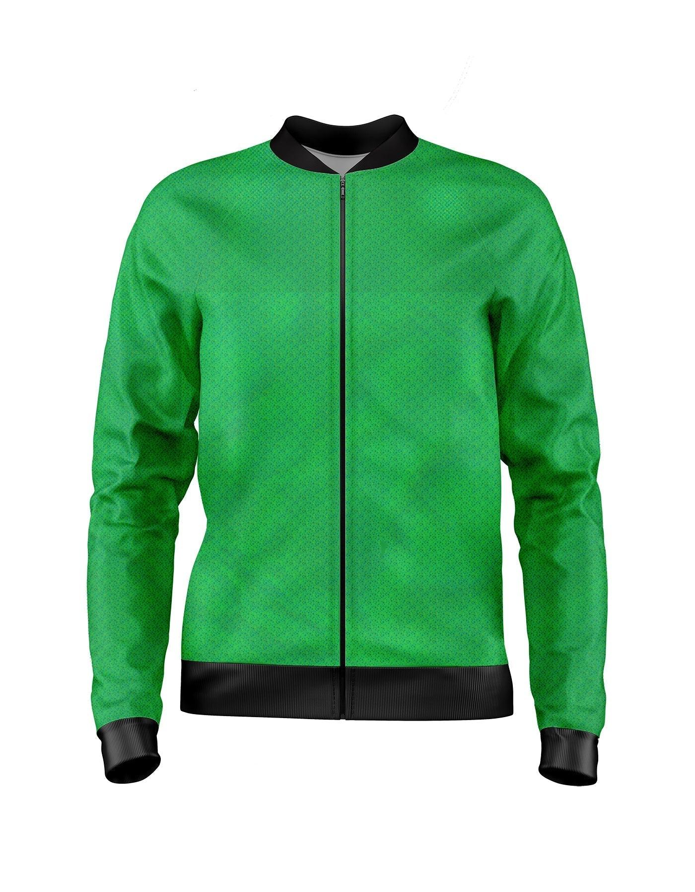Solid Hologram Jockey Jacket