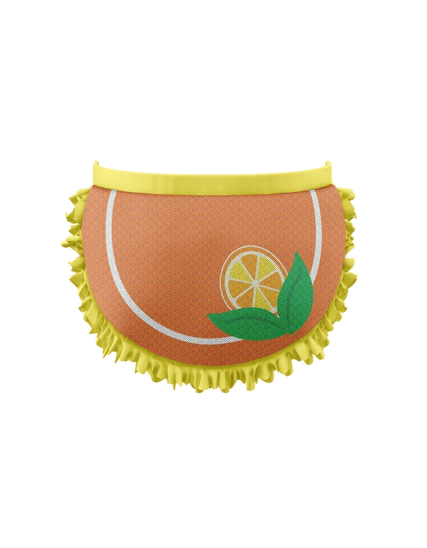 Orange Soda Pettibustle With Top Skirt