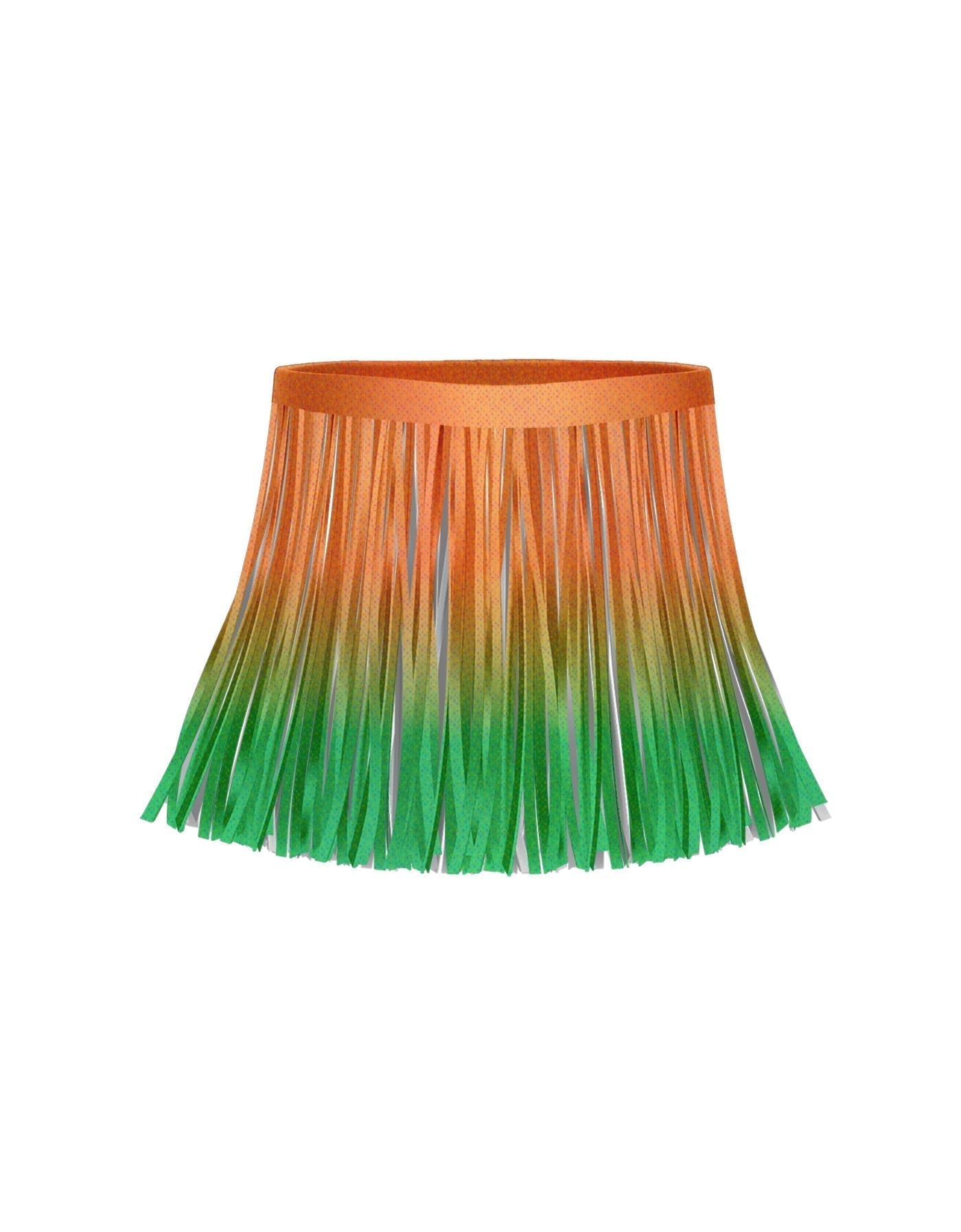 Orange Soda Fringe Skirt
