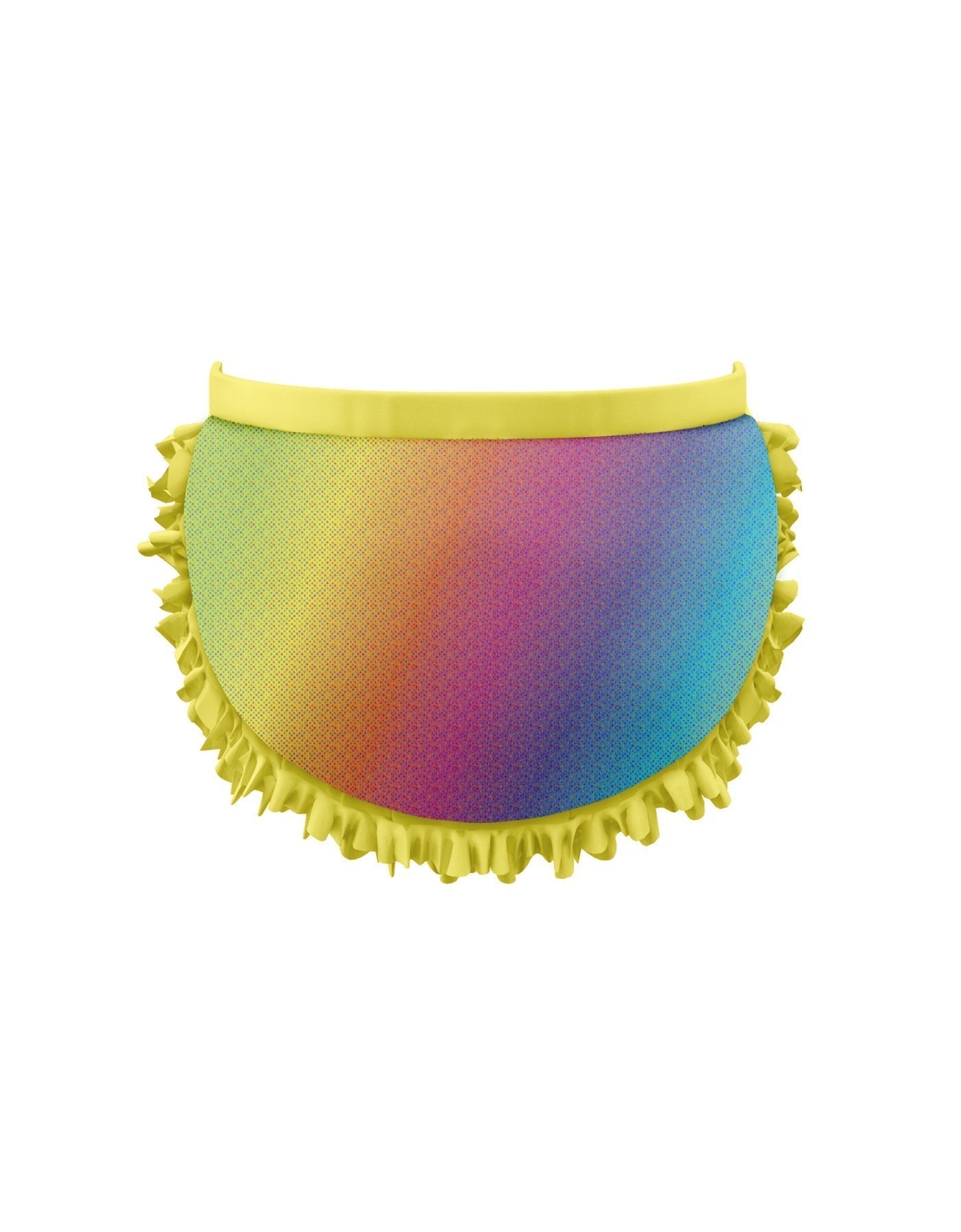 Rainbow Connection Pettibustle with Top Skirt