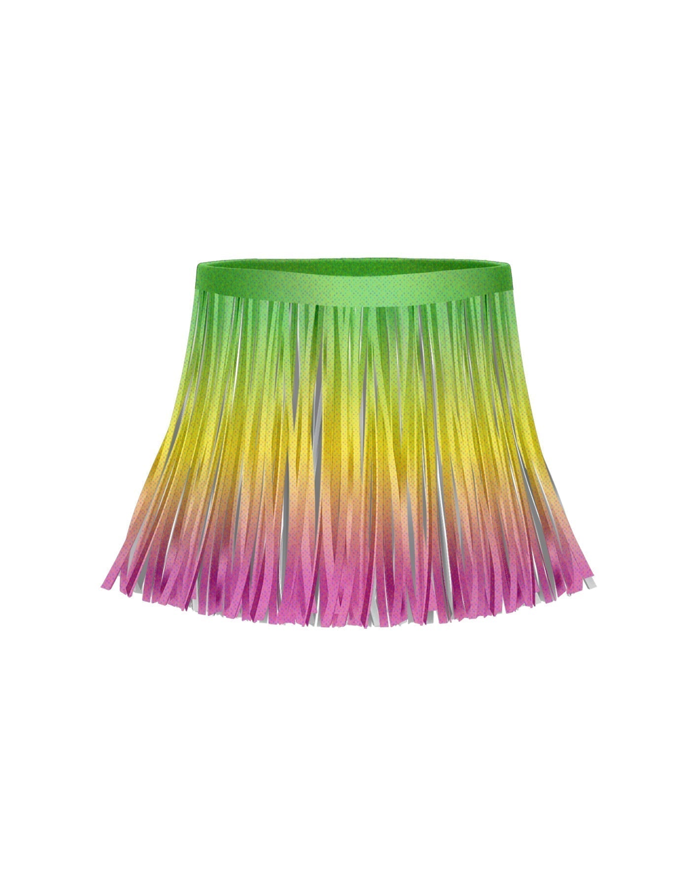Ombre Brights Fringe Skirt