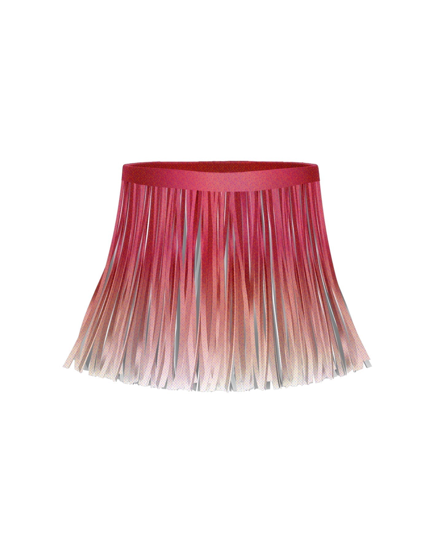 Ombre Magic Hologram Fringe Skirt