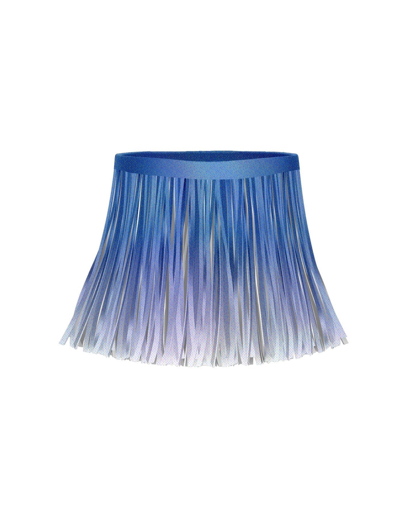Ombre Magic Hologram Fringe Skirt